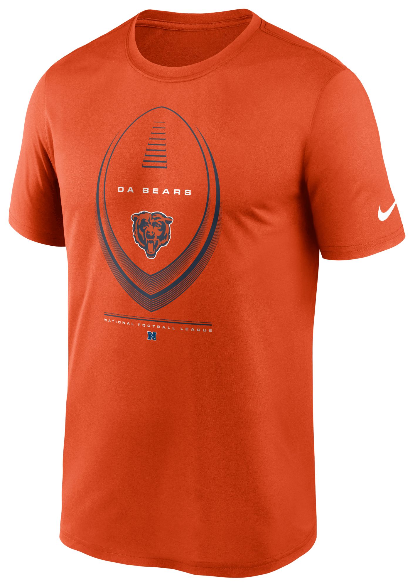 Nike Men's Chicago Bears Orange Icon Legend T-Shirt | Dick's