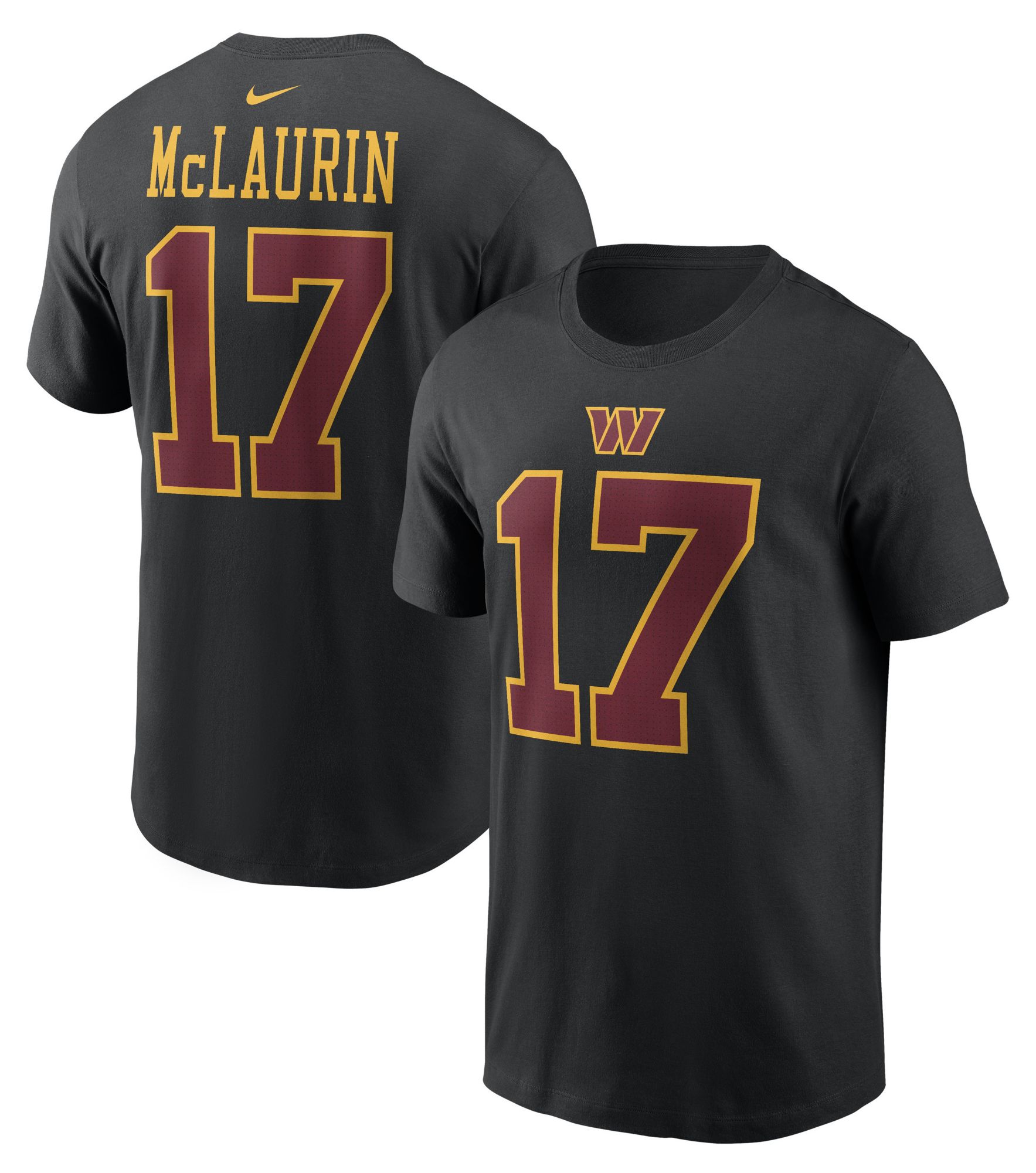 Nike Men's Washington Commanders Black Terry McLaurin #17