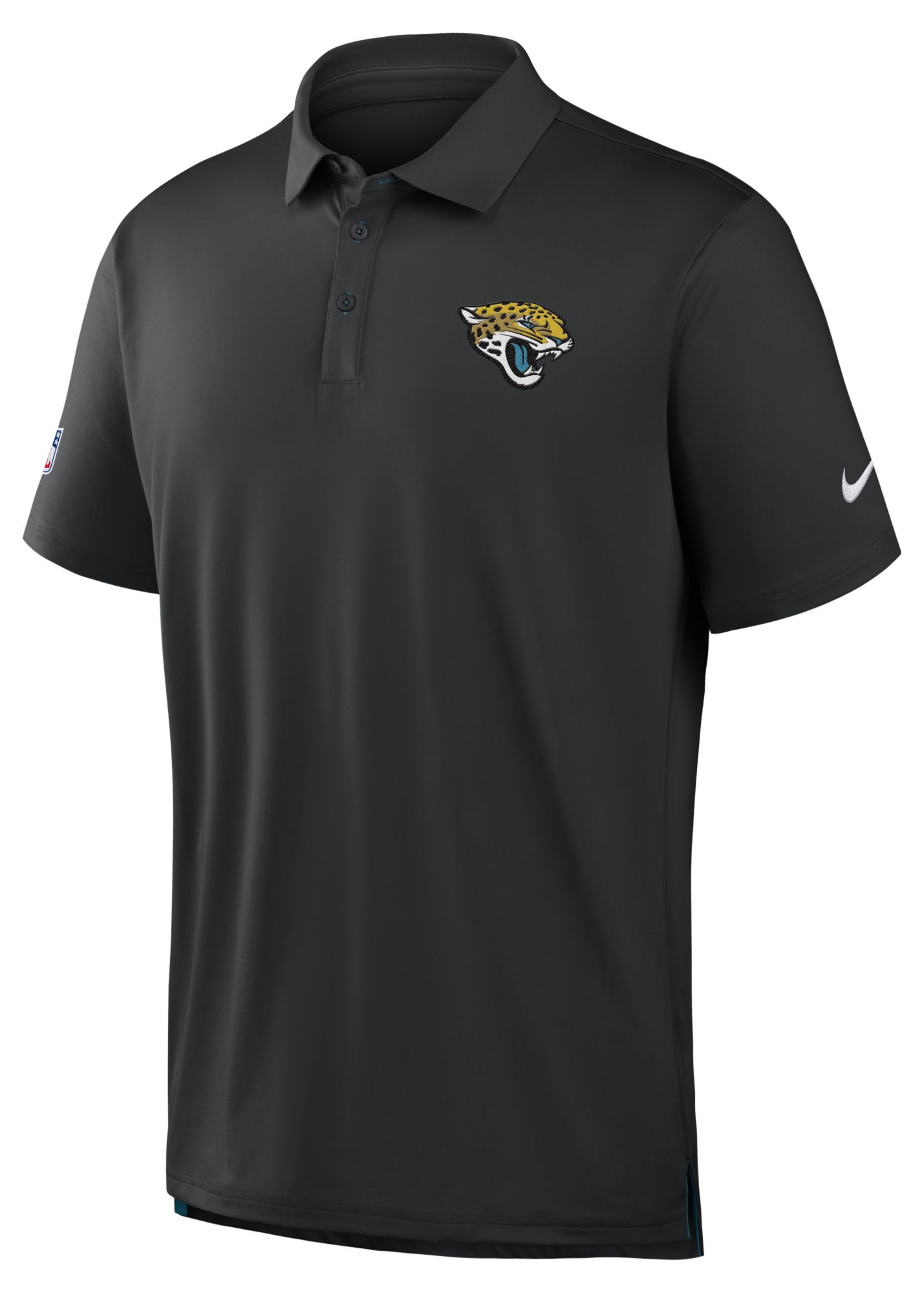 Nike Men's Jacksonville Jaguars Black Polo Sideline Tour Shirt