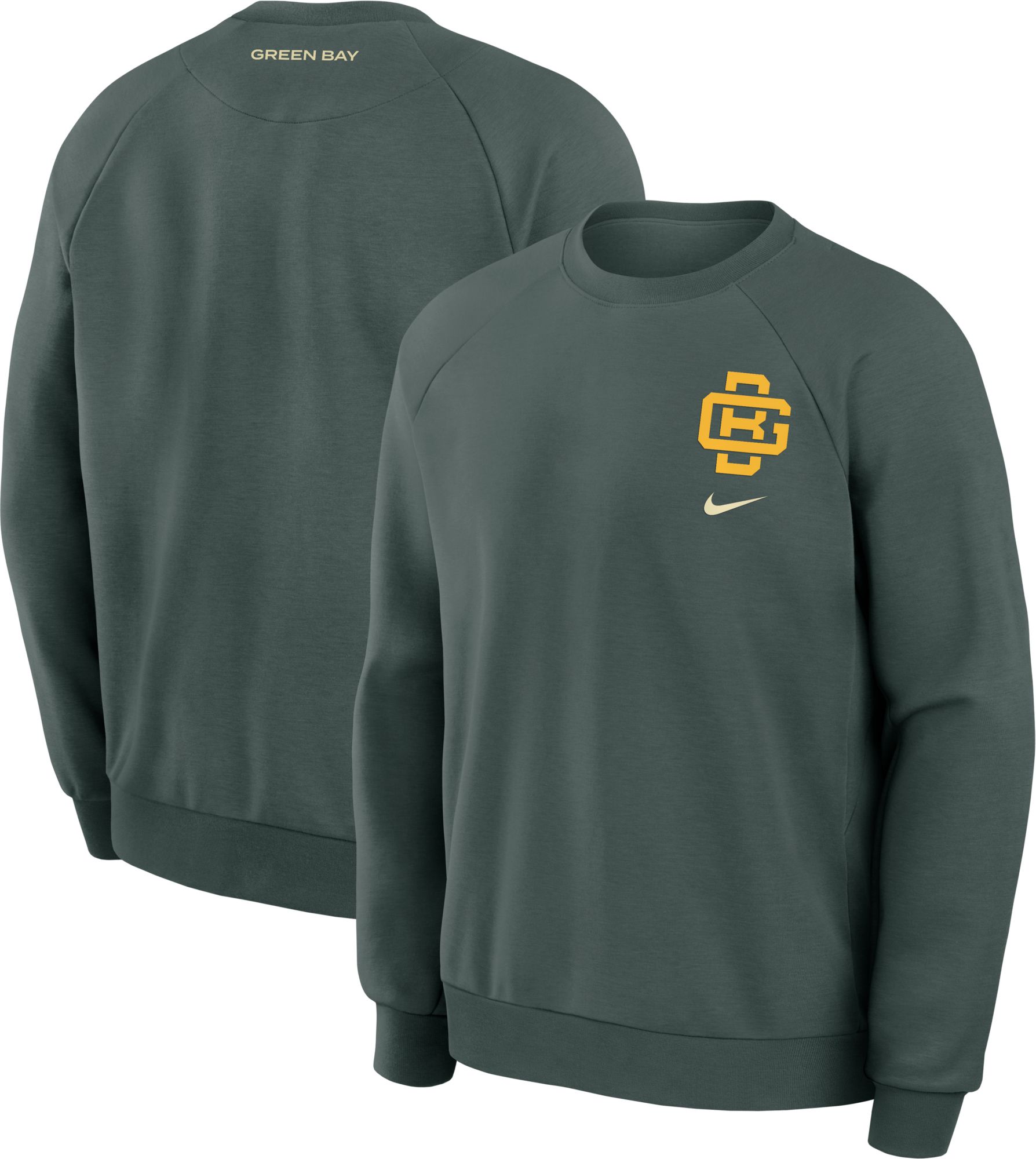 Nike Men's Green Bay Packers NFL Rivalries Primary Crewneck