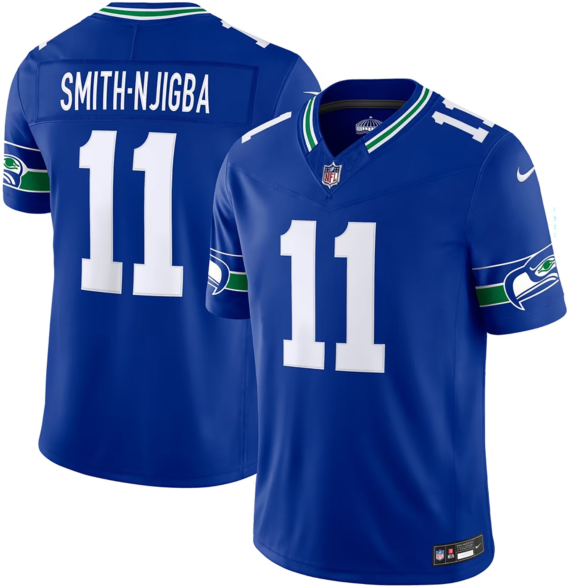 ユニフォーム Seattle Seahawks Jaxon Smith-Njigba 11 Nike Men's Seattle Seahawks Royal Jaxon Smith-Njigba #11 Limited