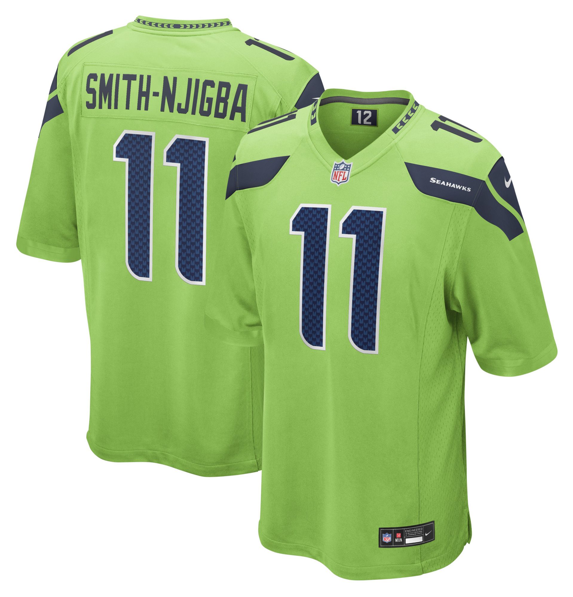 Nike Men's Seattle Seahawks Jaxon Smith-Njigba #11 Green Alternate