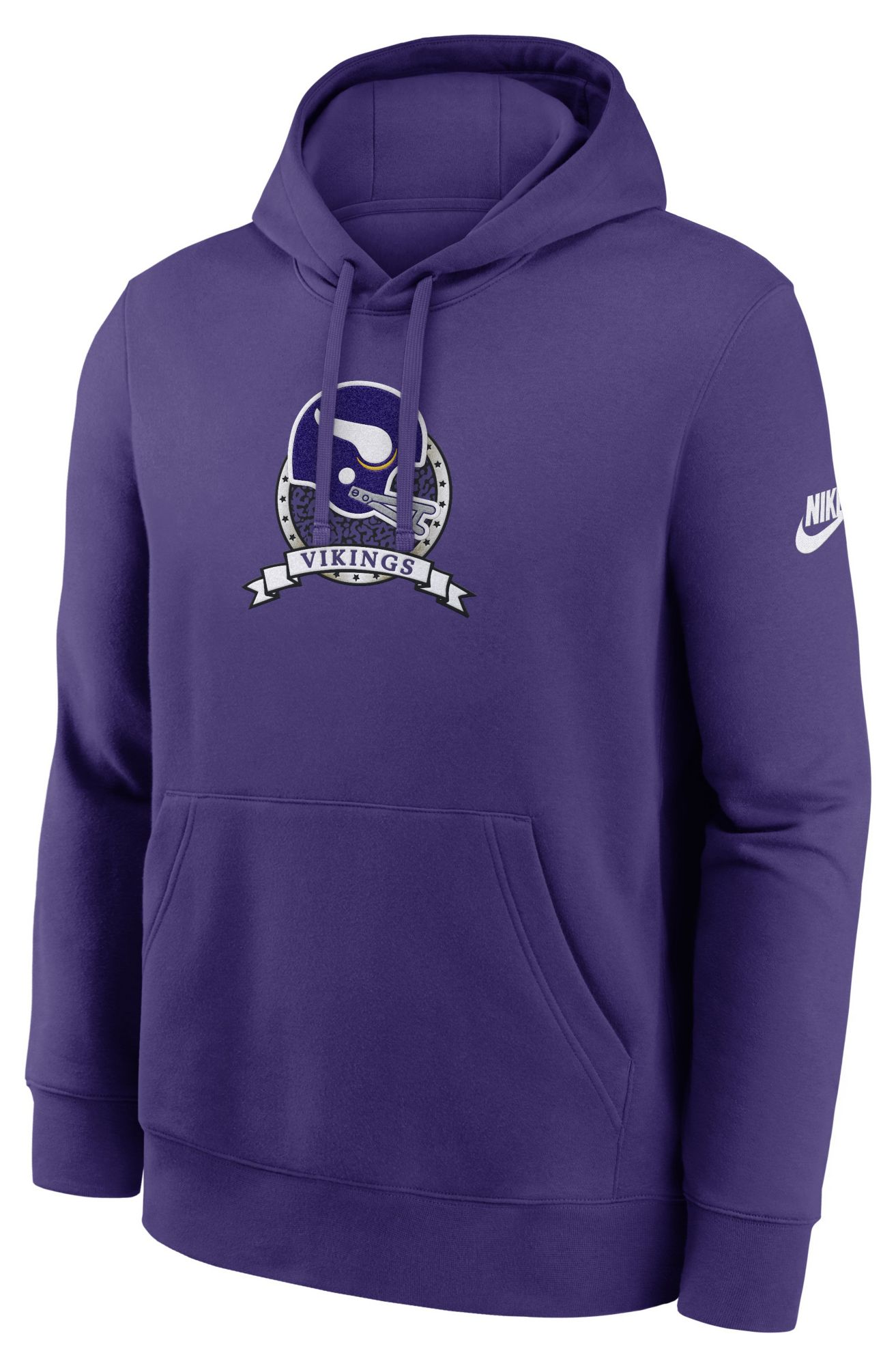 Nike Men's Minnesota Vikings Court Purple Club Fleece Rewind