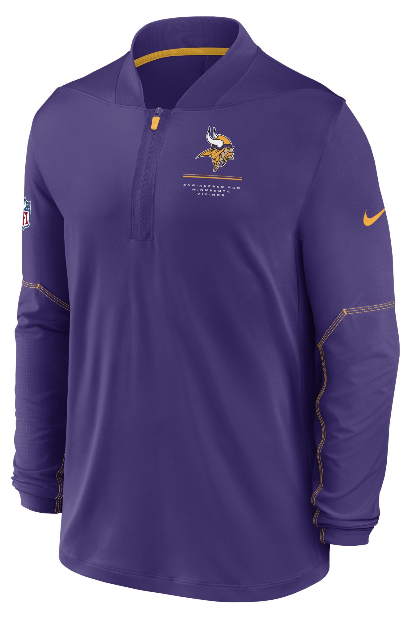 Nike Men's Minnesota Vikings Purple Midweight 1/2 Zip | Dick's