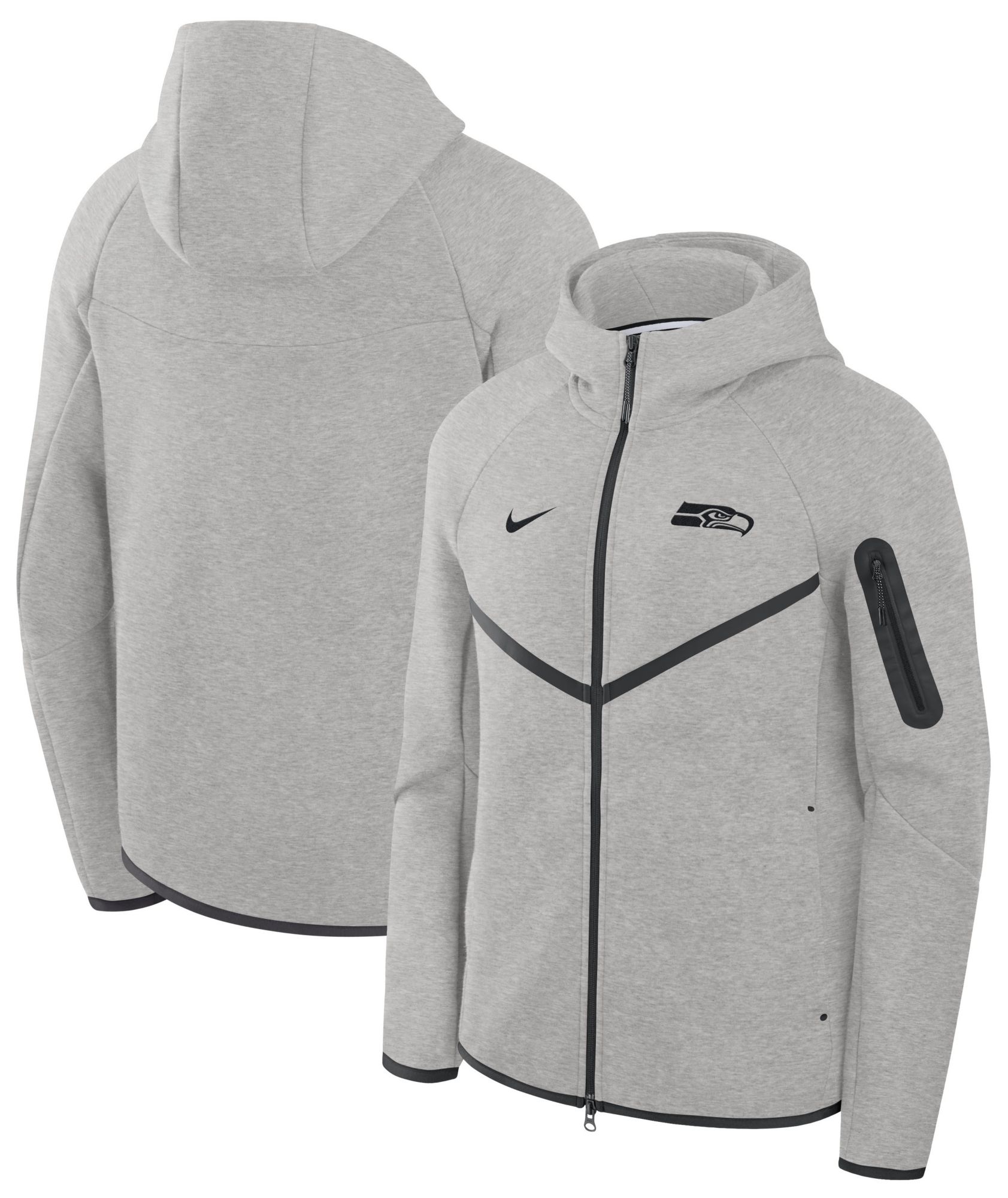 Nike Men's Seattle Seahawks Tech Fleece Full-Zip Hoodie | Dick's