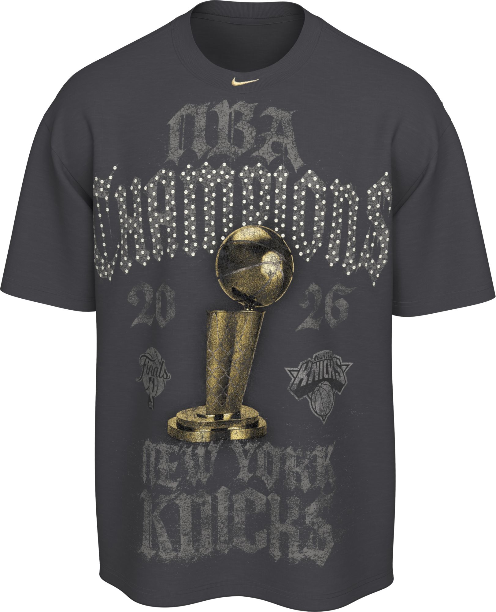 Nike Adult 2026 NBA Champions New York Knicks On-Court Crystal