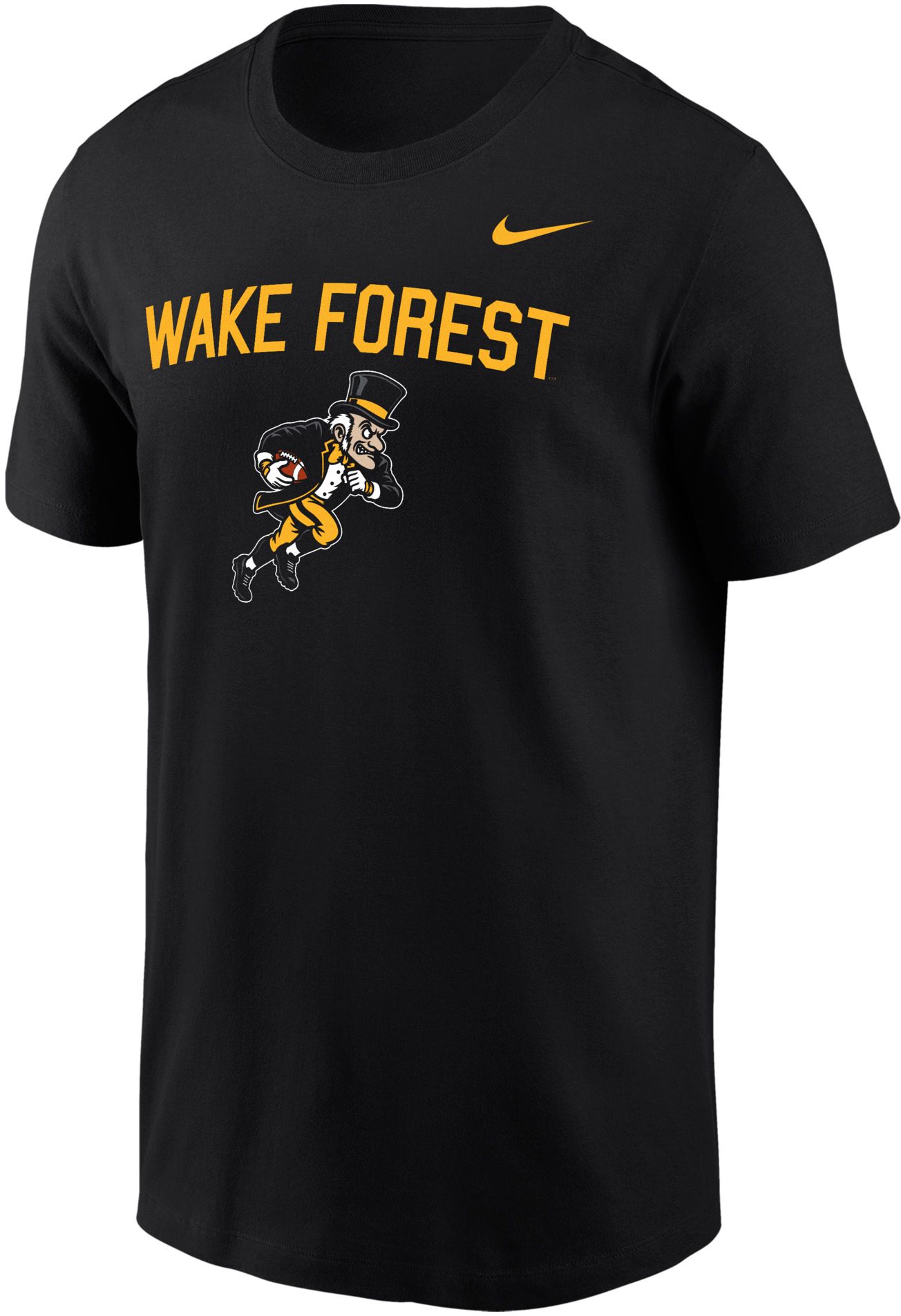Nike Men's Wake Forest Demon Deacons Rushing Sideline T-Shirt