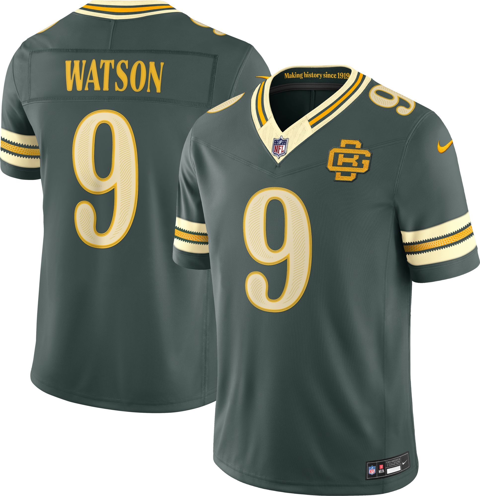 Nike Men's Green Bay Packers Christian Watson NFL Rivalries