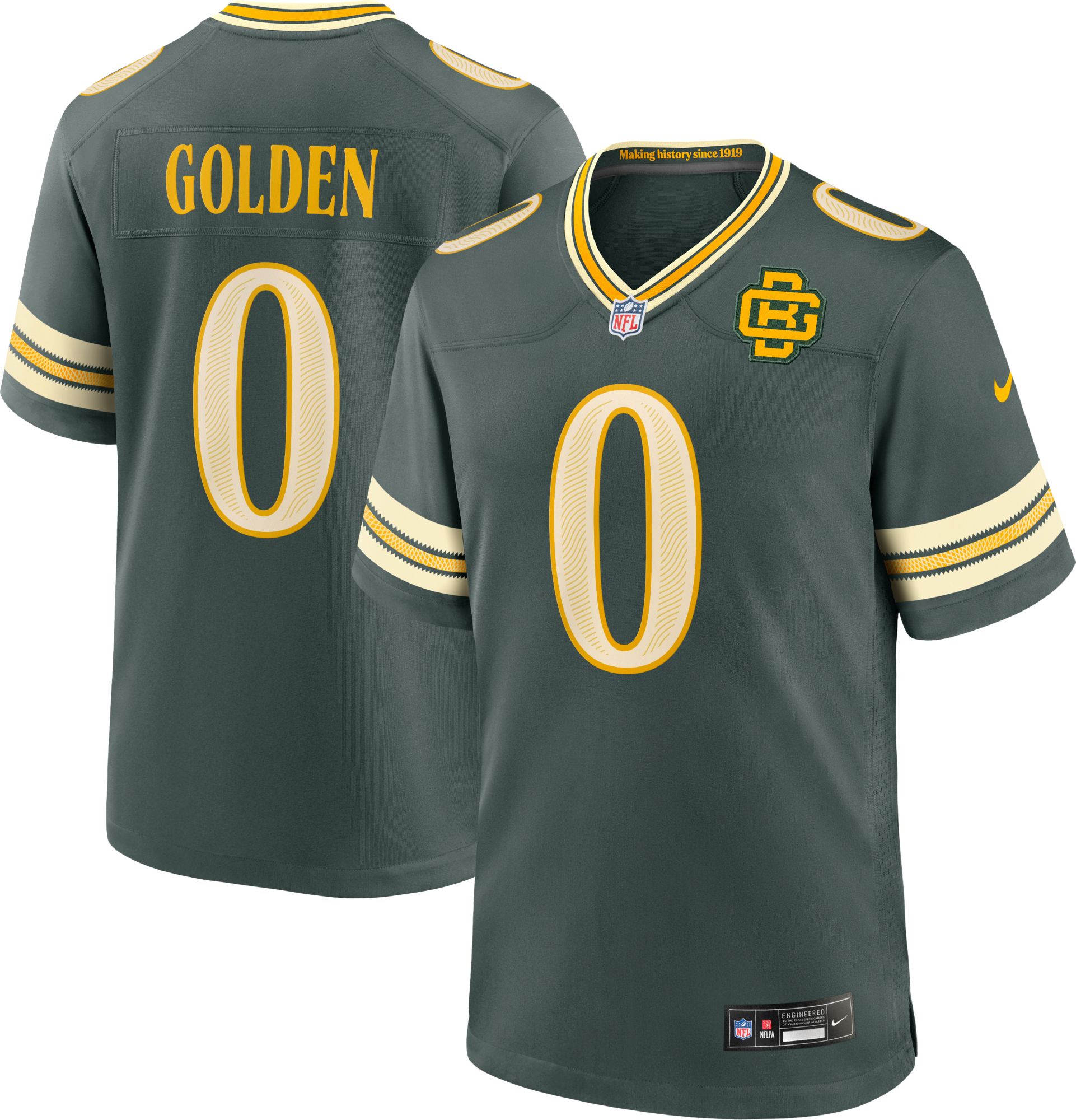Nike Men's Green Bay Packers Matthew Golden NFL Rivalries Game