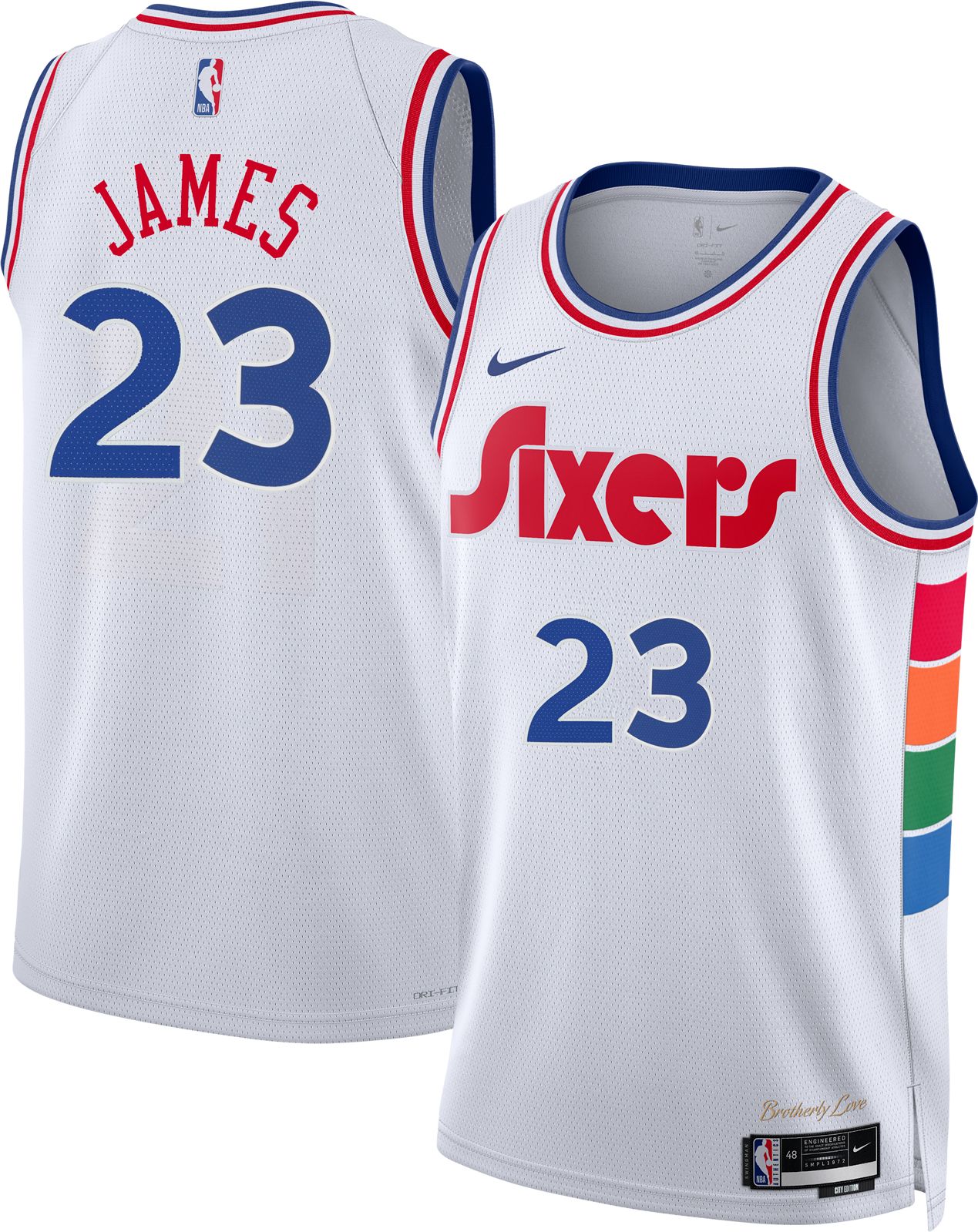 Nike Adult 2024-25 City Edition Philadelphia 76ers LeBron James