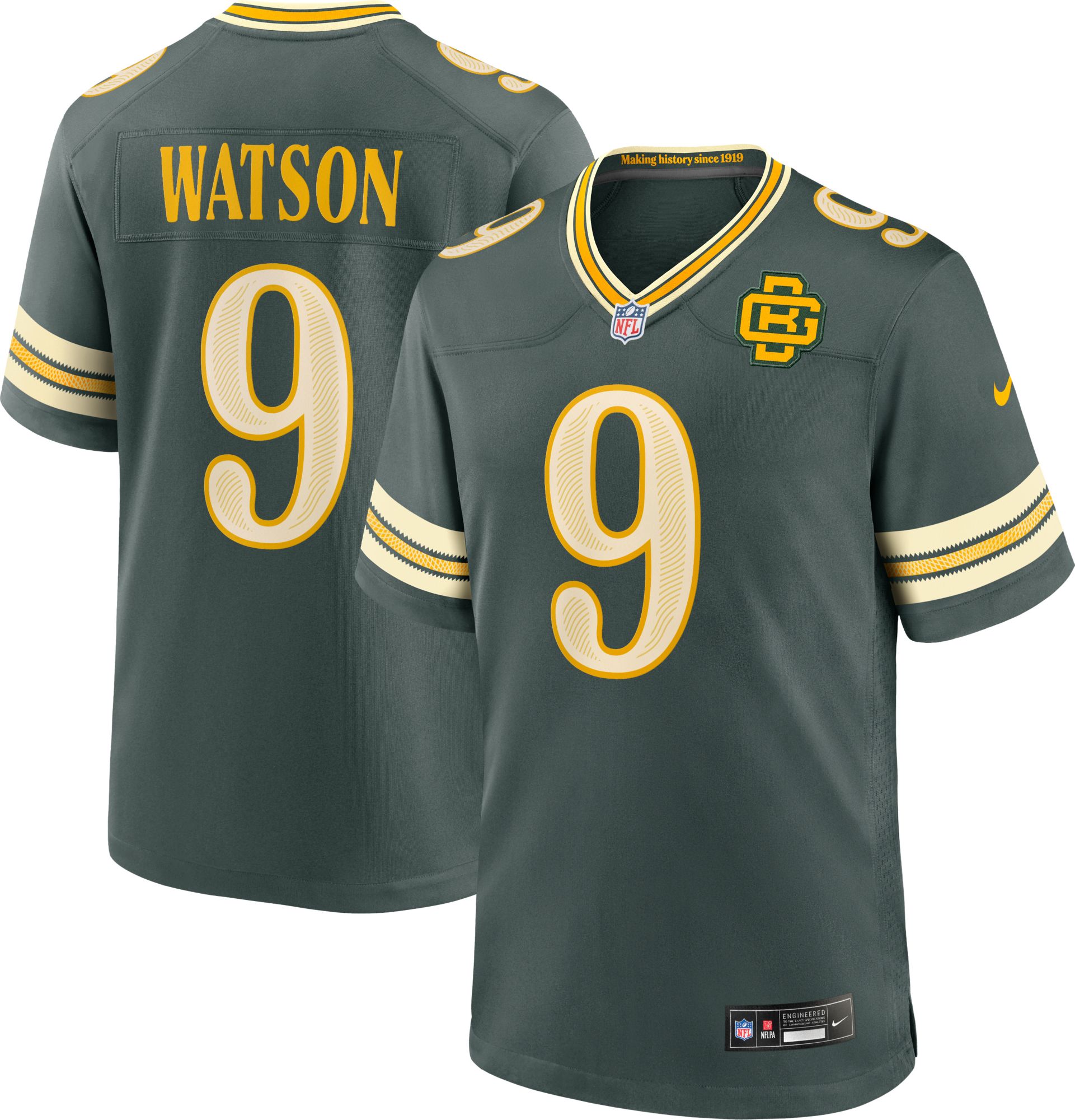 Nike Men's Green Bay Packers Christian Watson NFL Rivalries Game