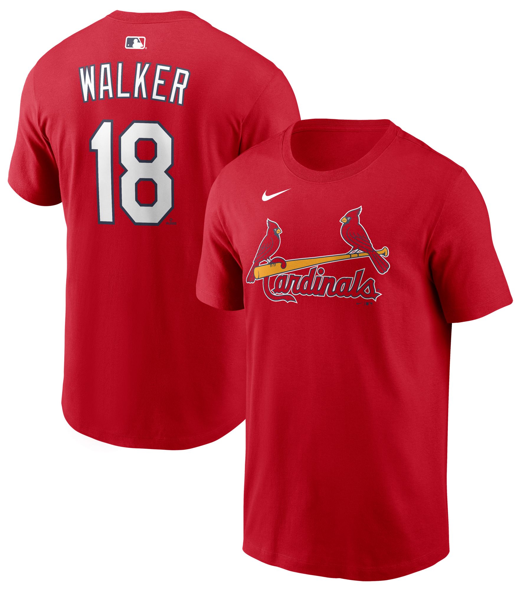 Nike Men's St. Louis Cardinals Sport Red Jordan Walker #18 Home T