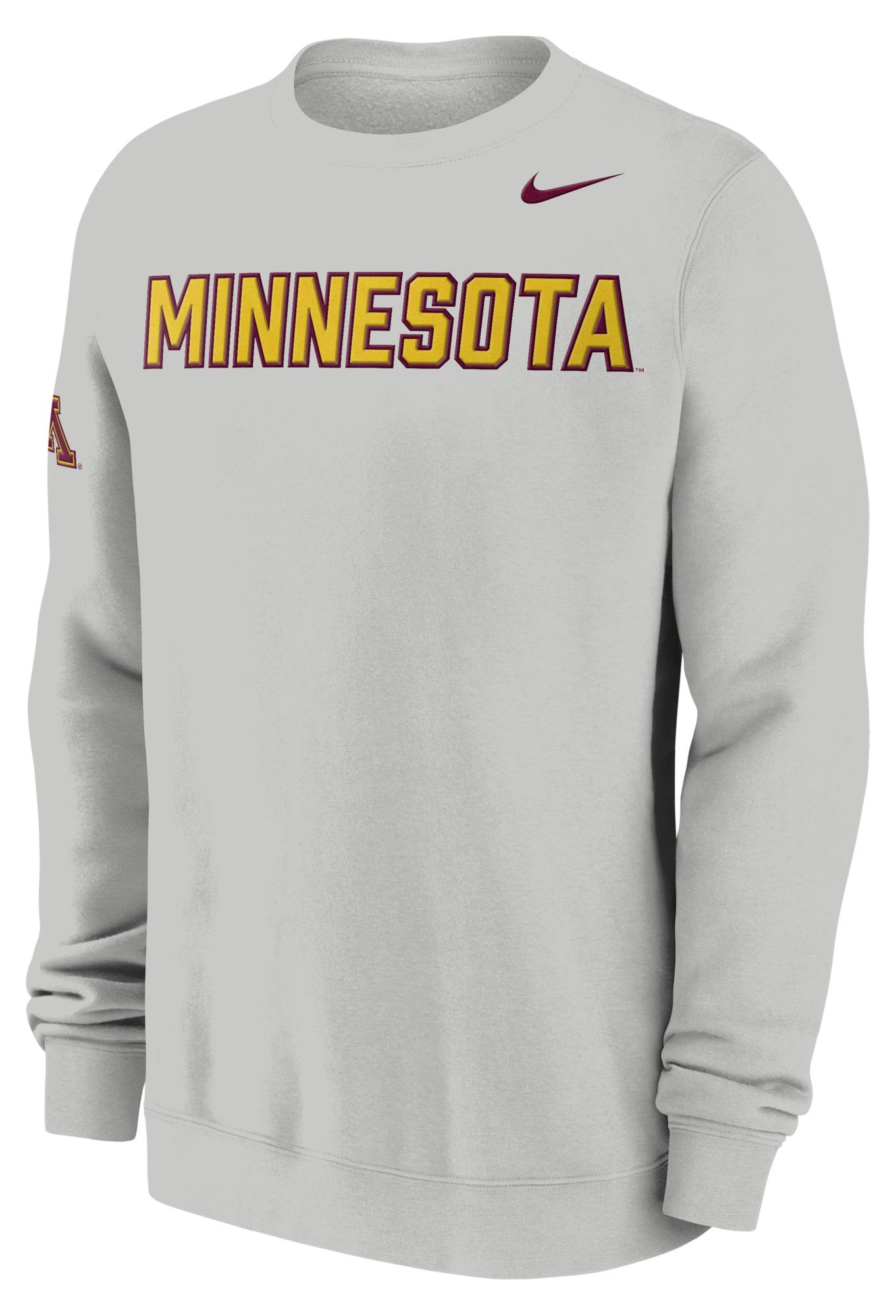 Nike Men's Minnesota Golden Gophers Photon Dust Club Crewneck