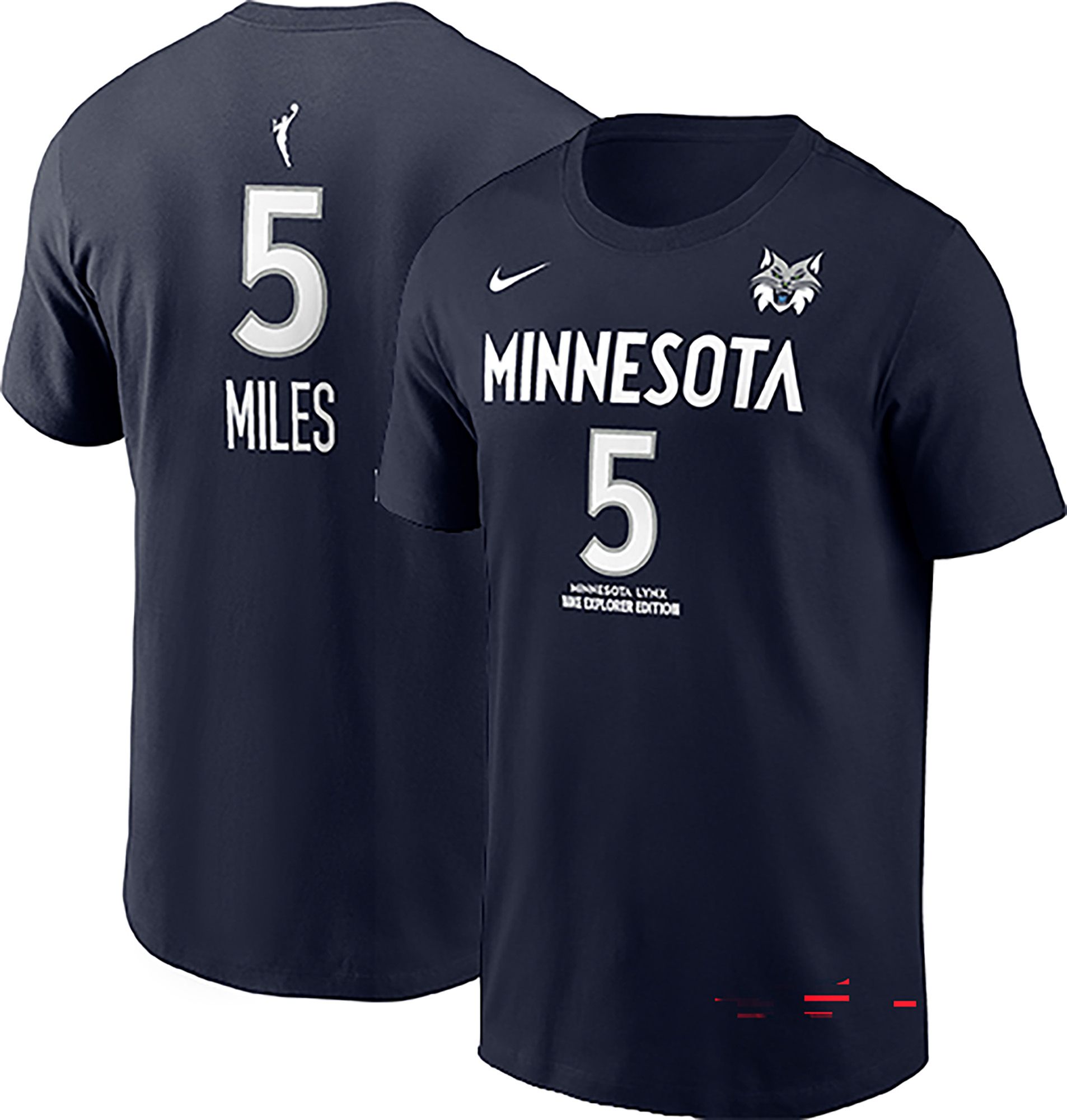 Nike Men's Minnesota Lynx Olivia Miles #5 Navy T-Shirt | Dick's