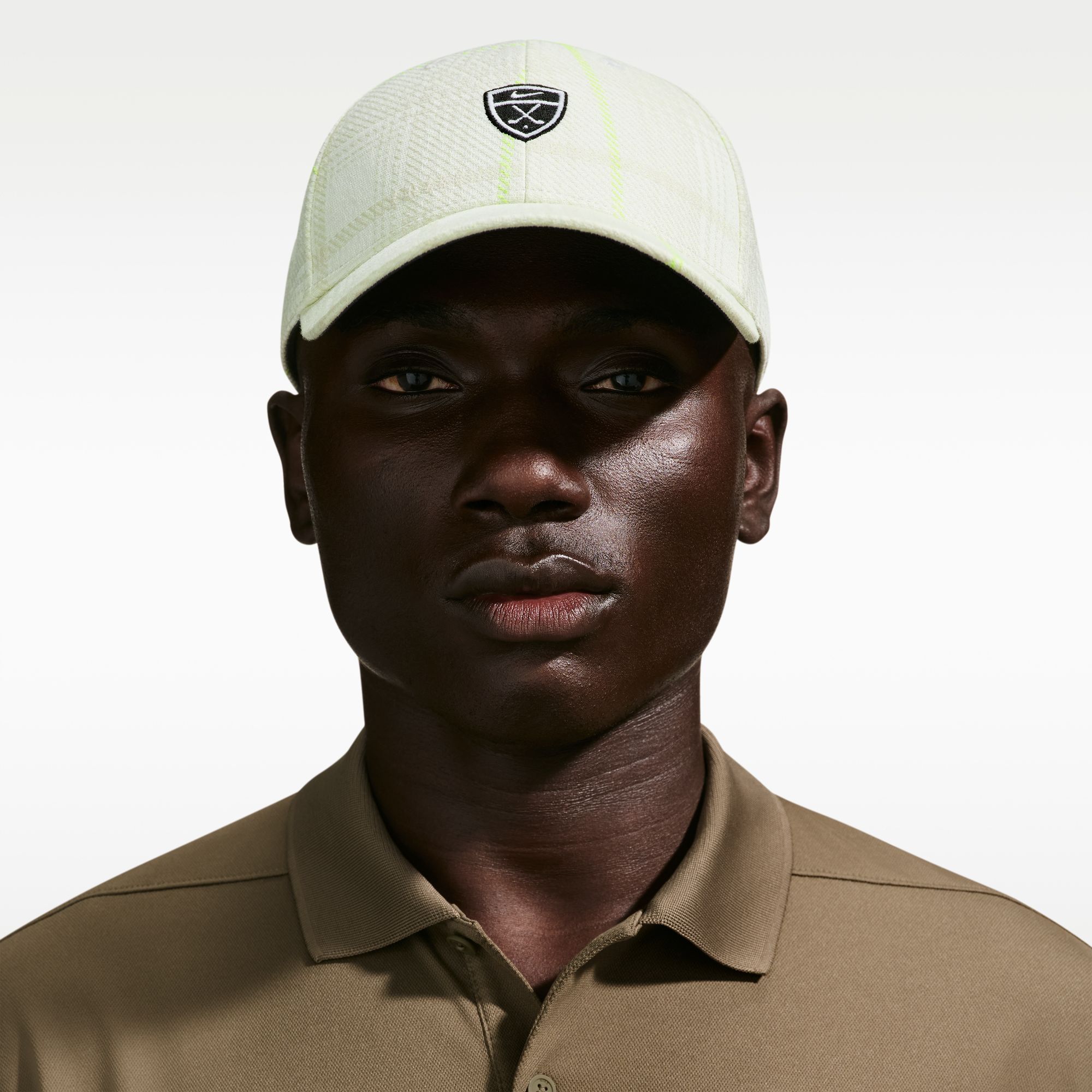 希少 NIKE GOLF ツイード ウール キャップ 9FORTY A-Frame ネップ 