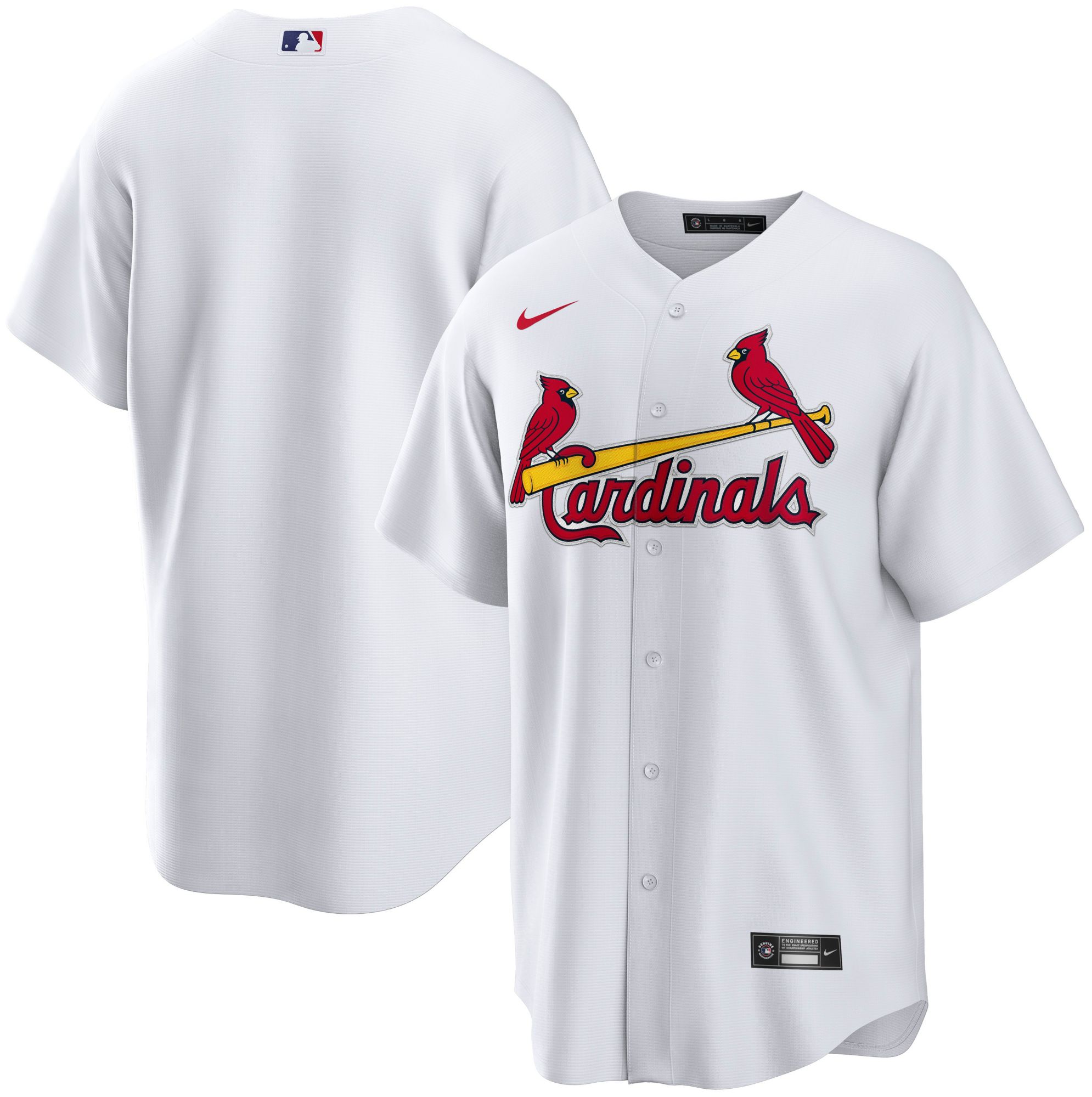 非売品Louis Cardinals Budweiser レプリカユニフォーム Nike Men's St. Louis Cardinals White Home Replica Jersey | Dick's