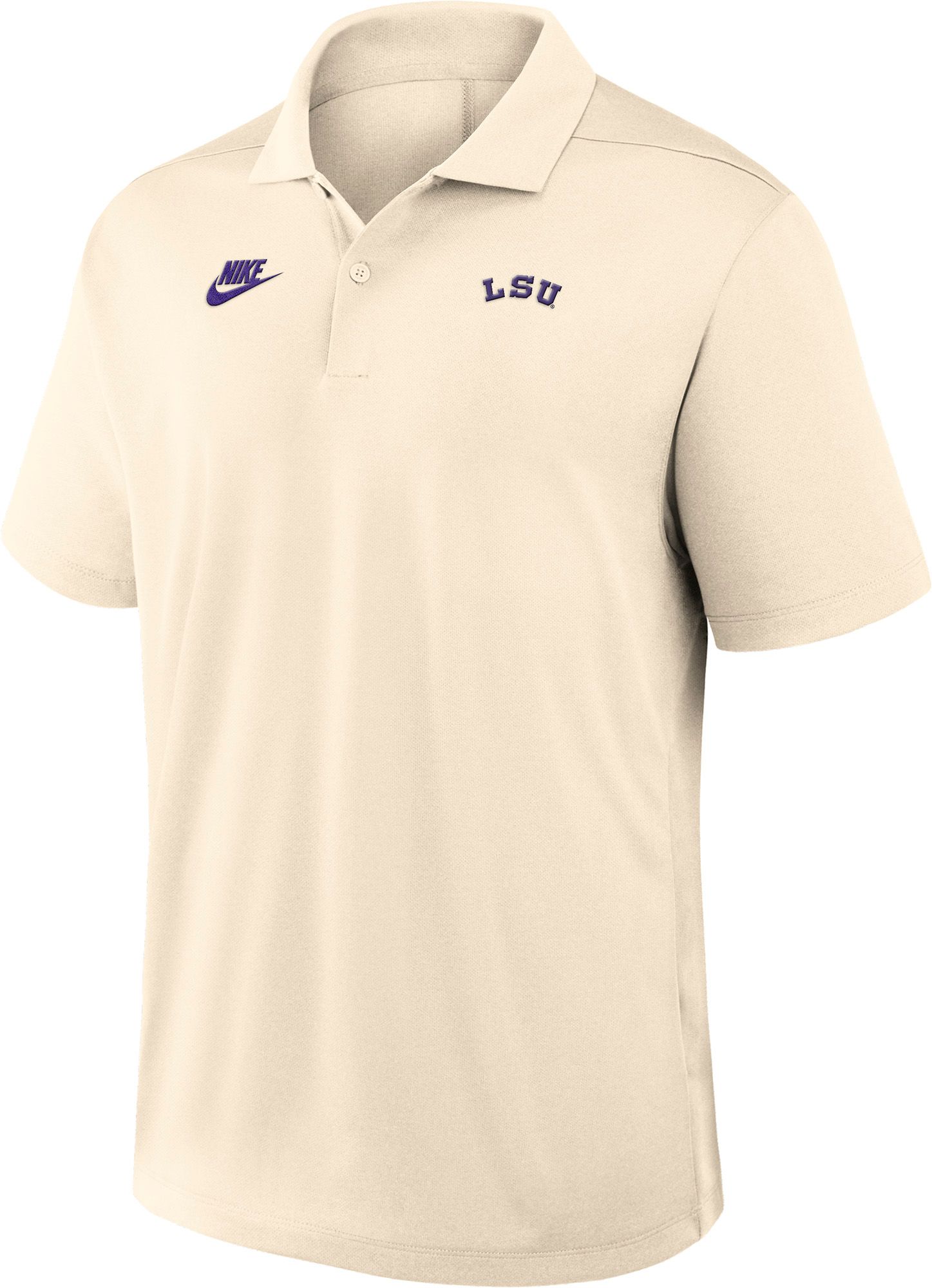 Nike Men's LSU Tigers Natural Victory Plus Legacy Polo | Dick's