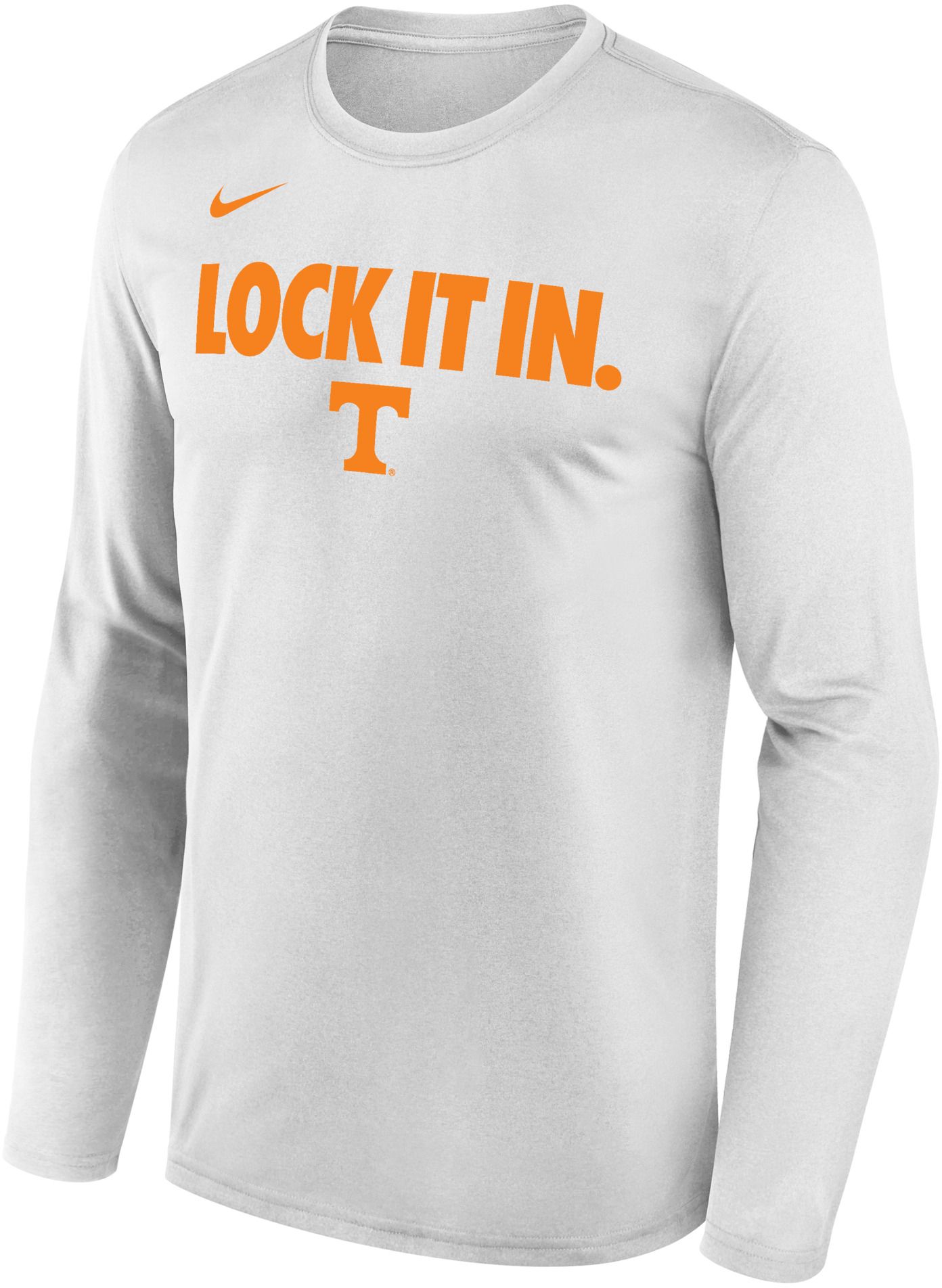 Nike Adult Tennessee Volunteers 'Lock It In' White Bench Long