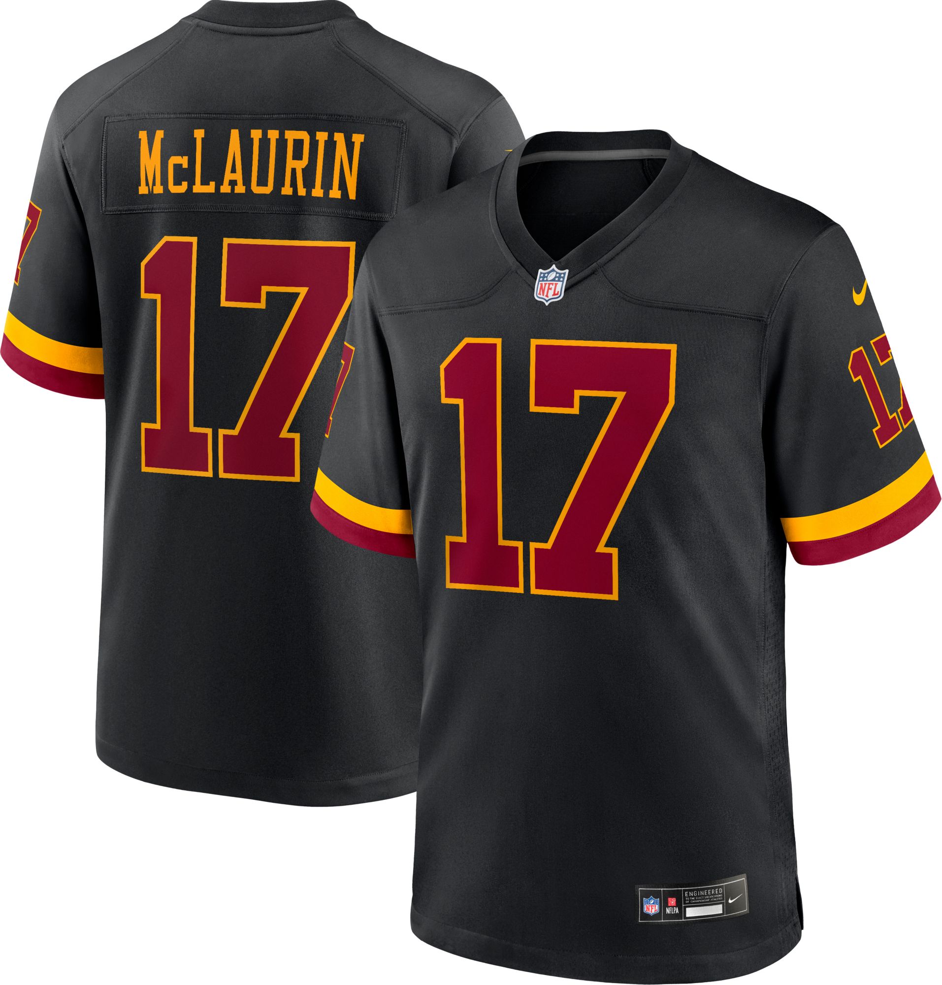 Nike Men's Washington Commanders Terry McLaurin #17 Black