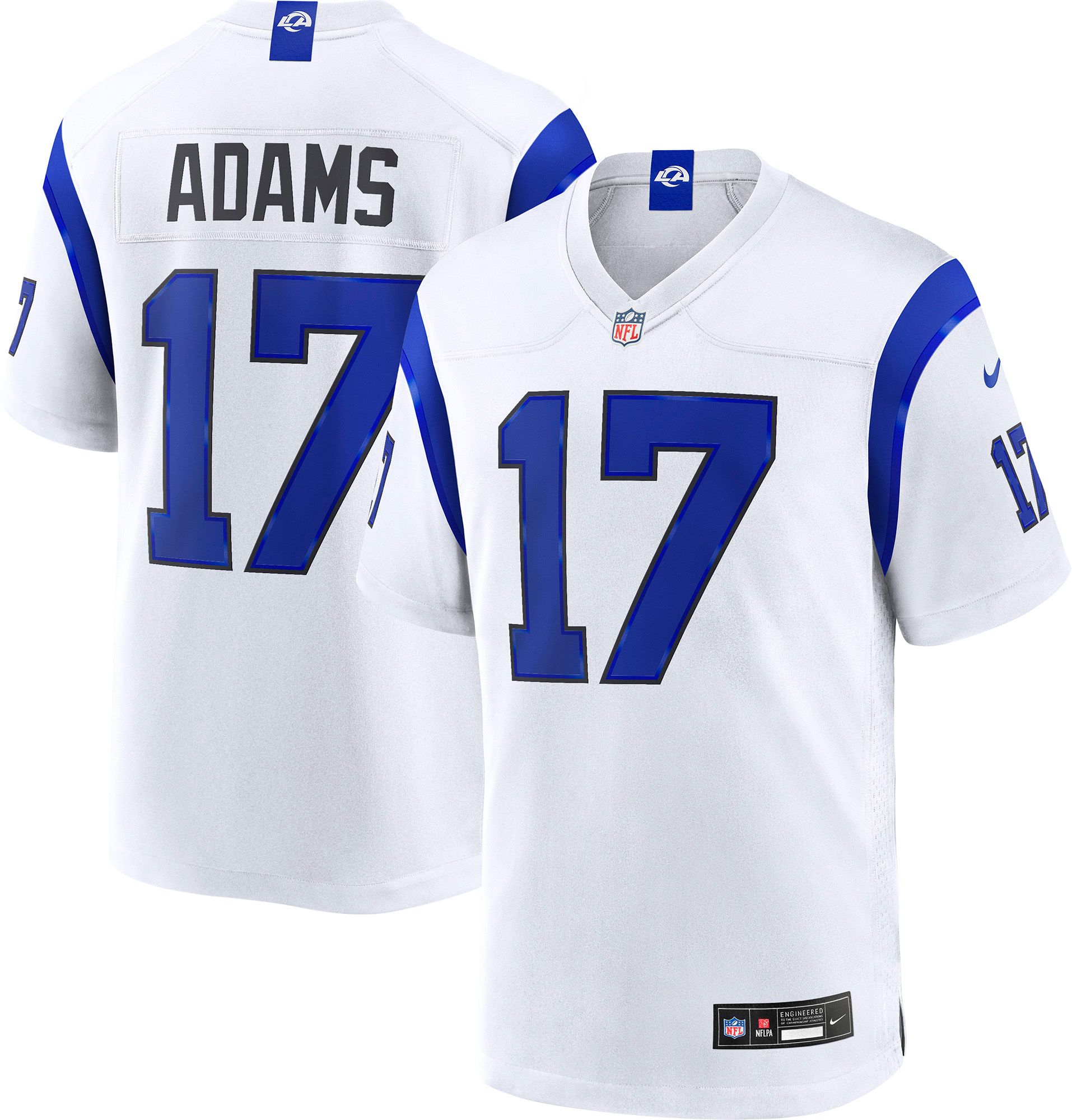 Nike Men's Los Angeles Rams White Davante Adams #17 Alternate Game