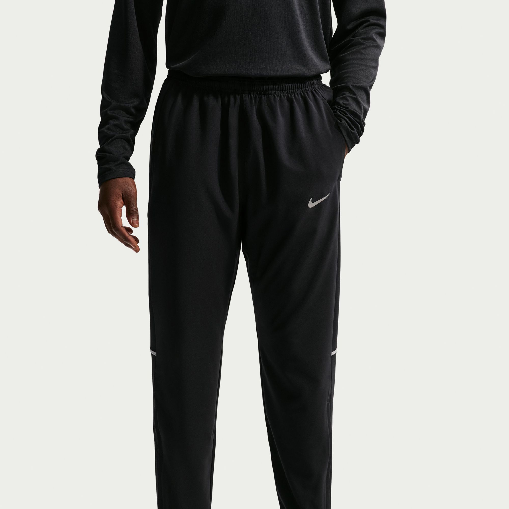 nike dress pants mens Men's Totality Dri-Fit Open Hem Versatile Pants, Black/White, Medium : Clothing, Shoes & Jewelry and yoga Nike Men's Dri-FIT Miler Woven