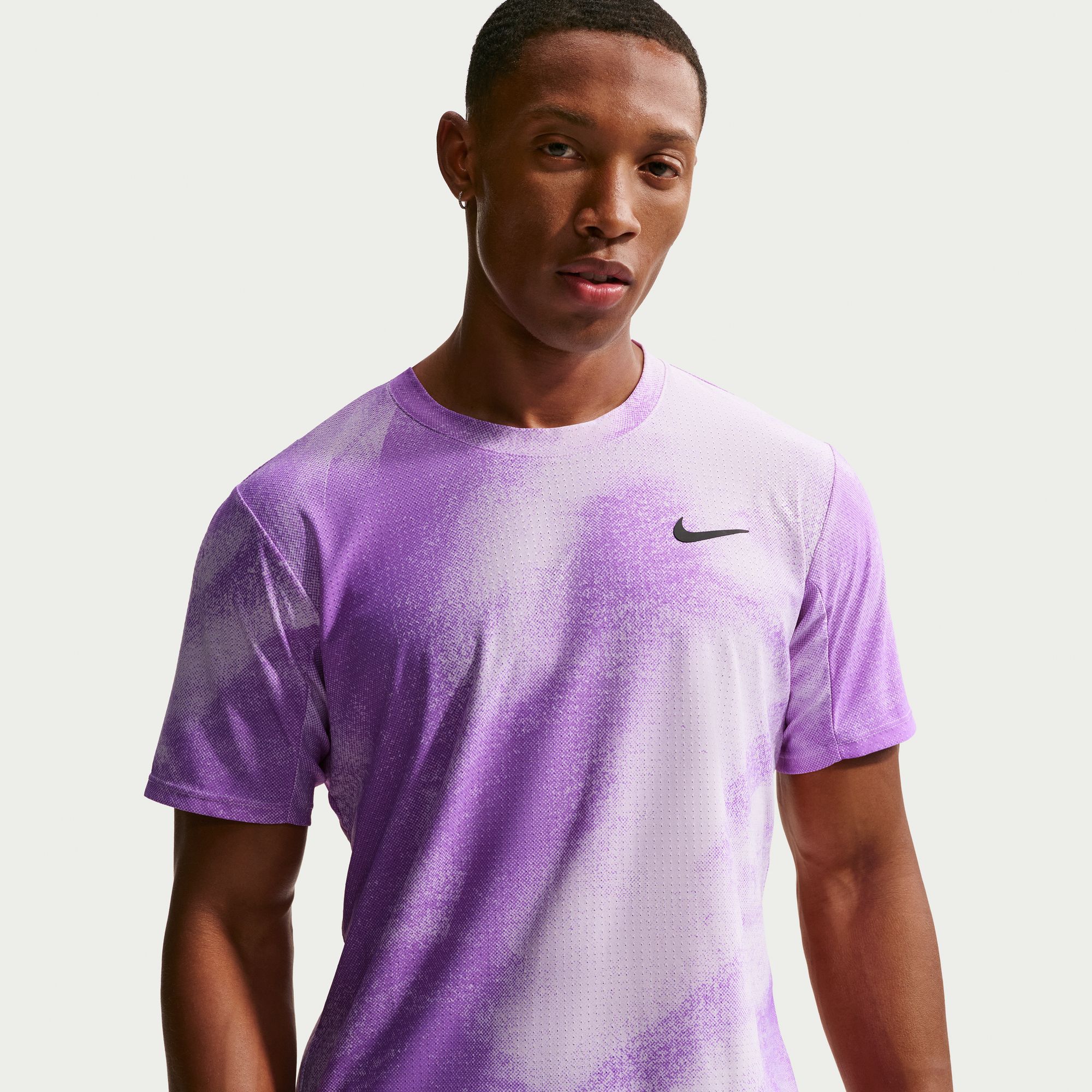 Nike DRI-FIT サッカーウェア 紫 L サイン入り Nike Men's Court Slam Dri-FIT Advantage Tennis Shirt | Dick's