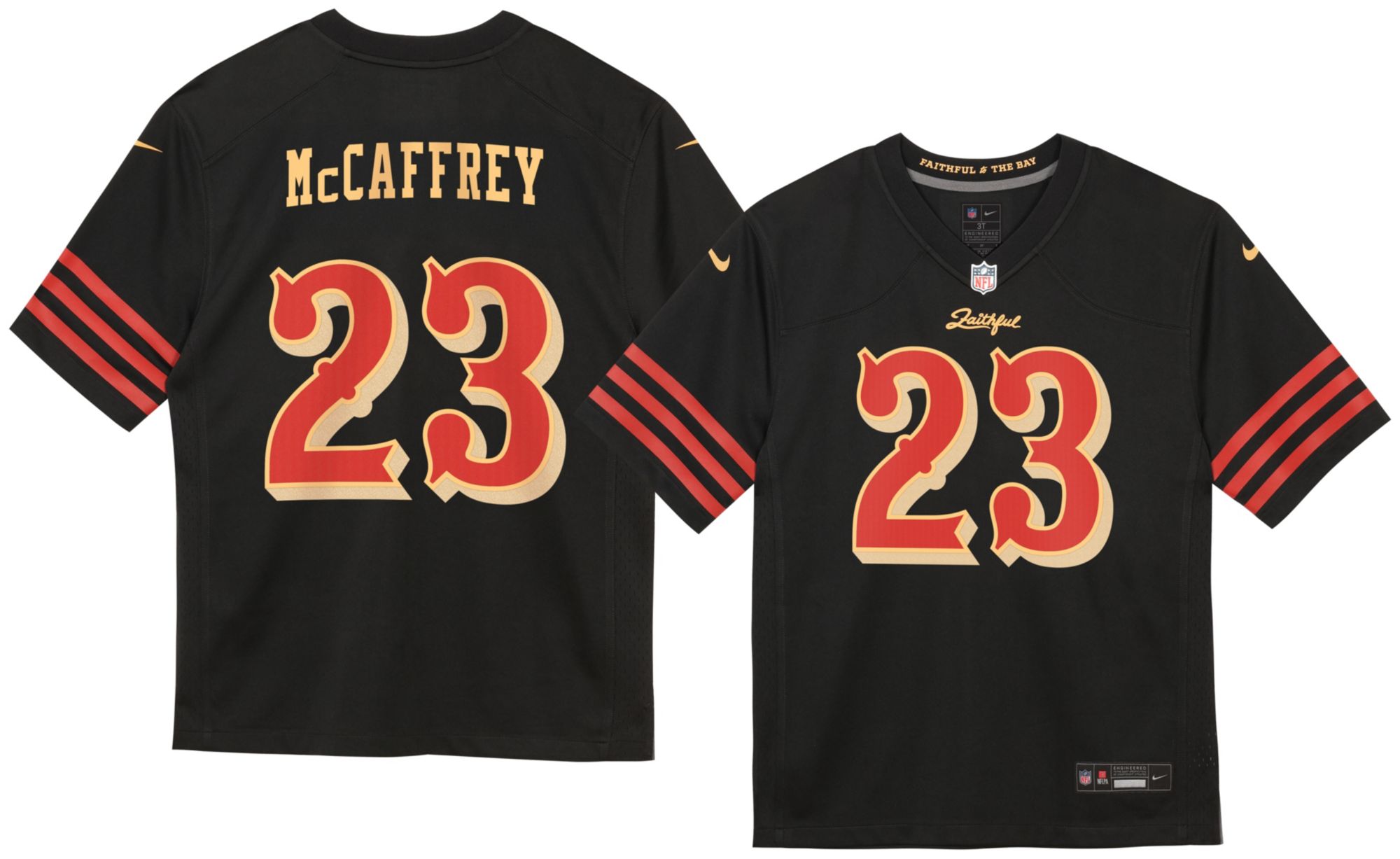 Nike Toddler San Francisco 49ers Christian McCaffrey #23 Black