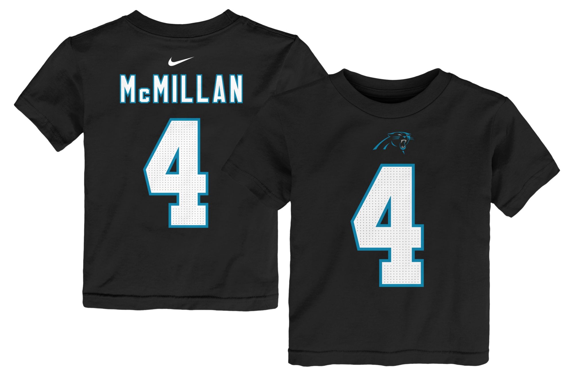Nike Toddler Carolina Panthers Black T-Shirt | Dick's Sporting Goods
