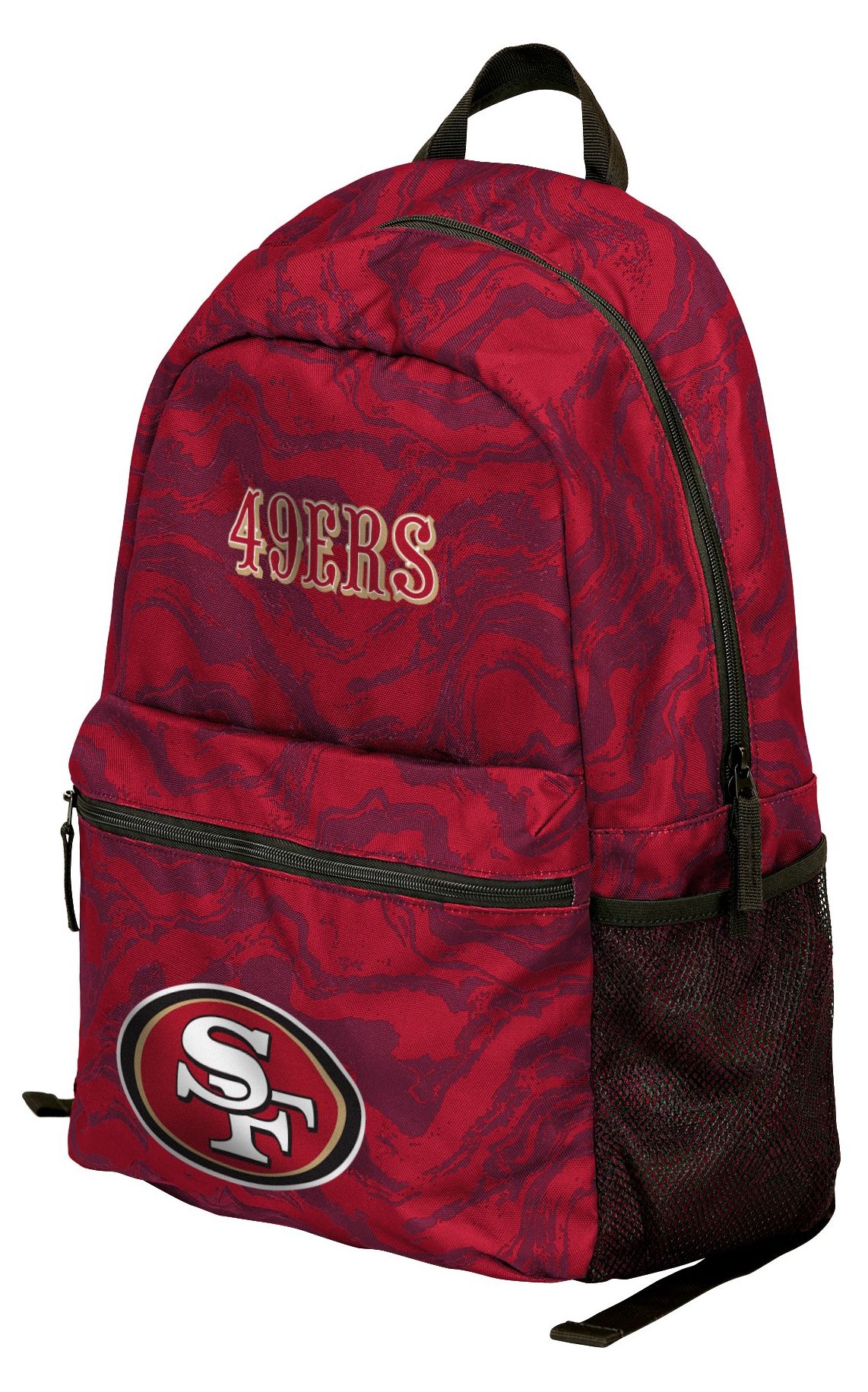 49ers nike backpack LB Super Break Plus Design Durable plain weave construction Ample space and compartments Adjustable straps offer a customized fit Style and Team Spirit Screen FOCO San Francisco 49ers NFL