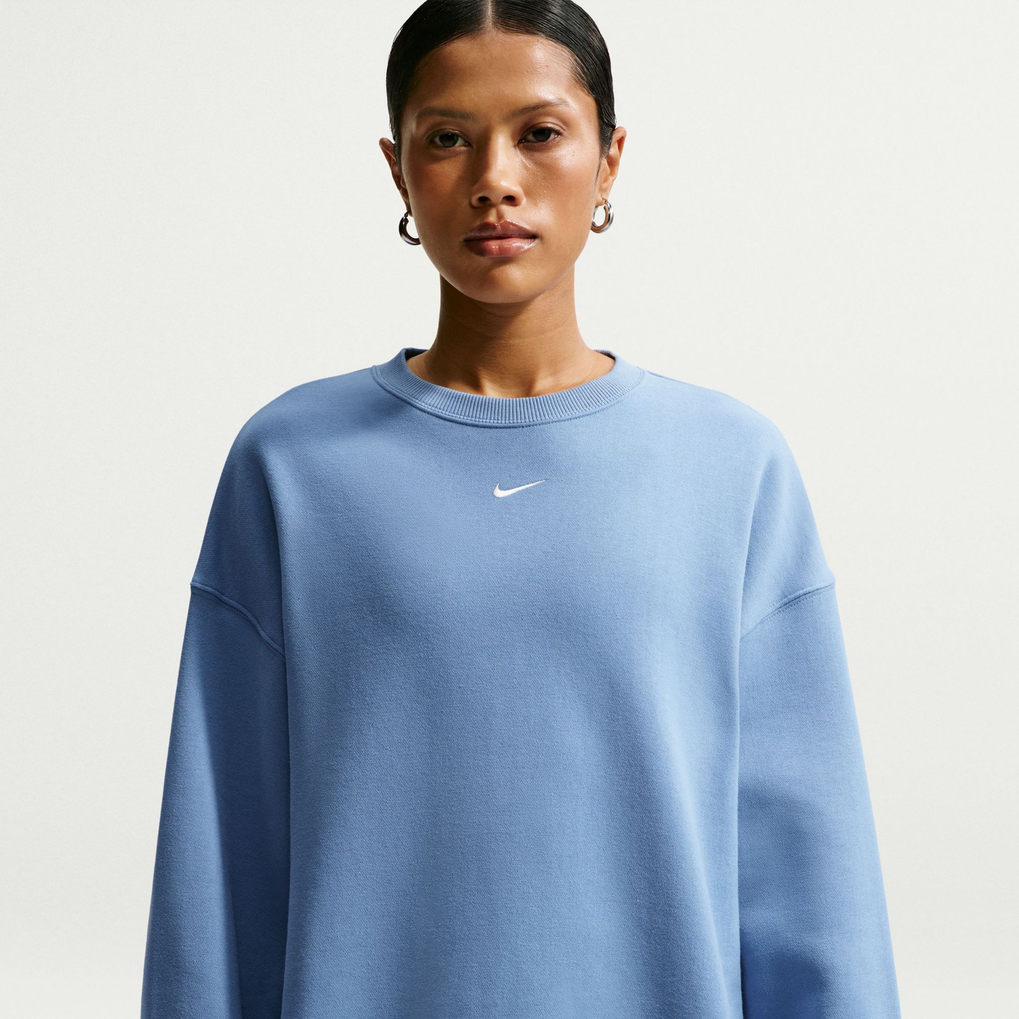 Nike Women's Studio Fleece Oversized Crew | Dick's Sporting Goods