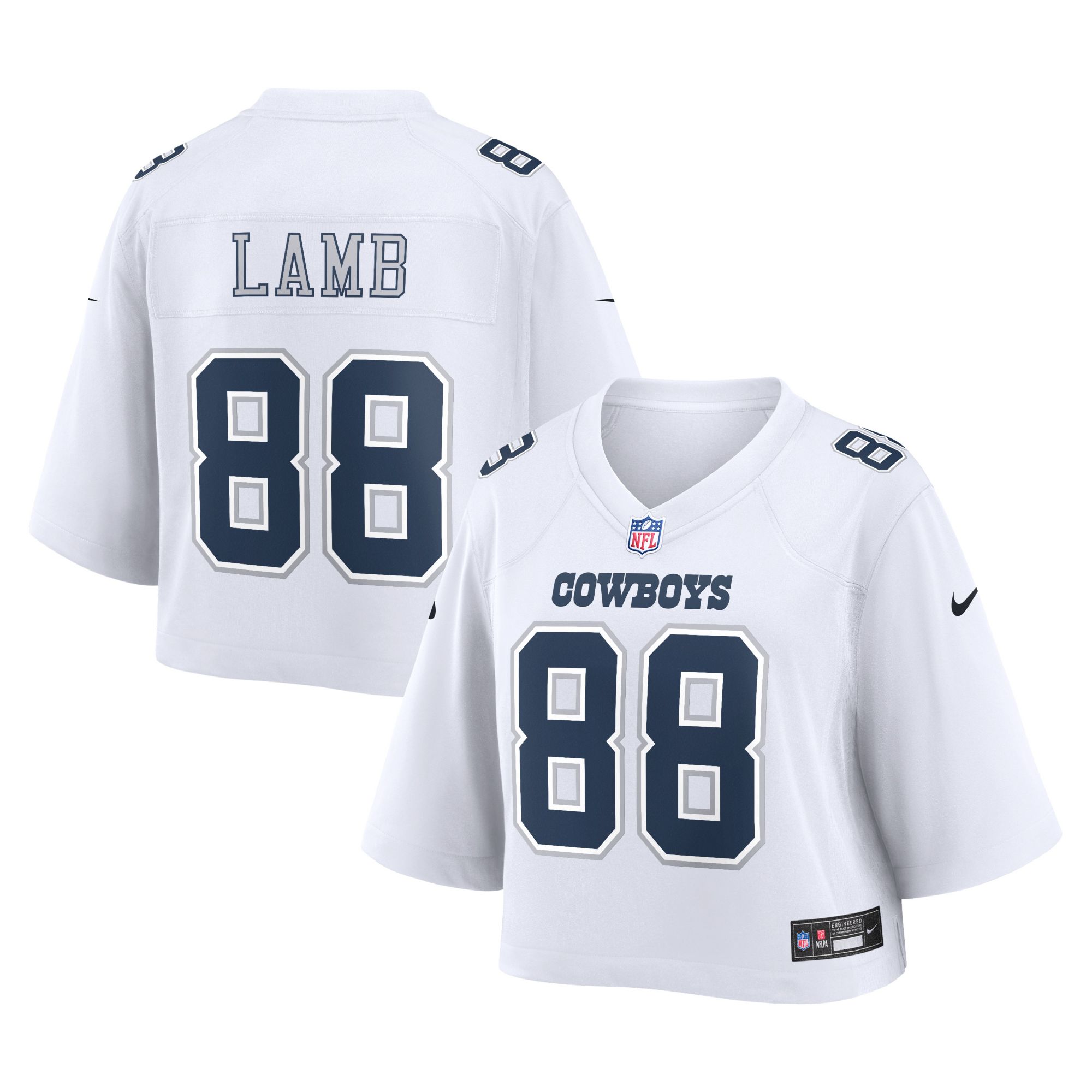 Nike Women's Dallas Cowboys White CeeDee Lamb #88 Jersey | Dick's