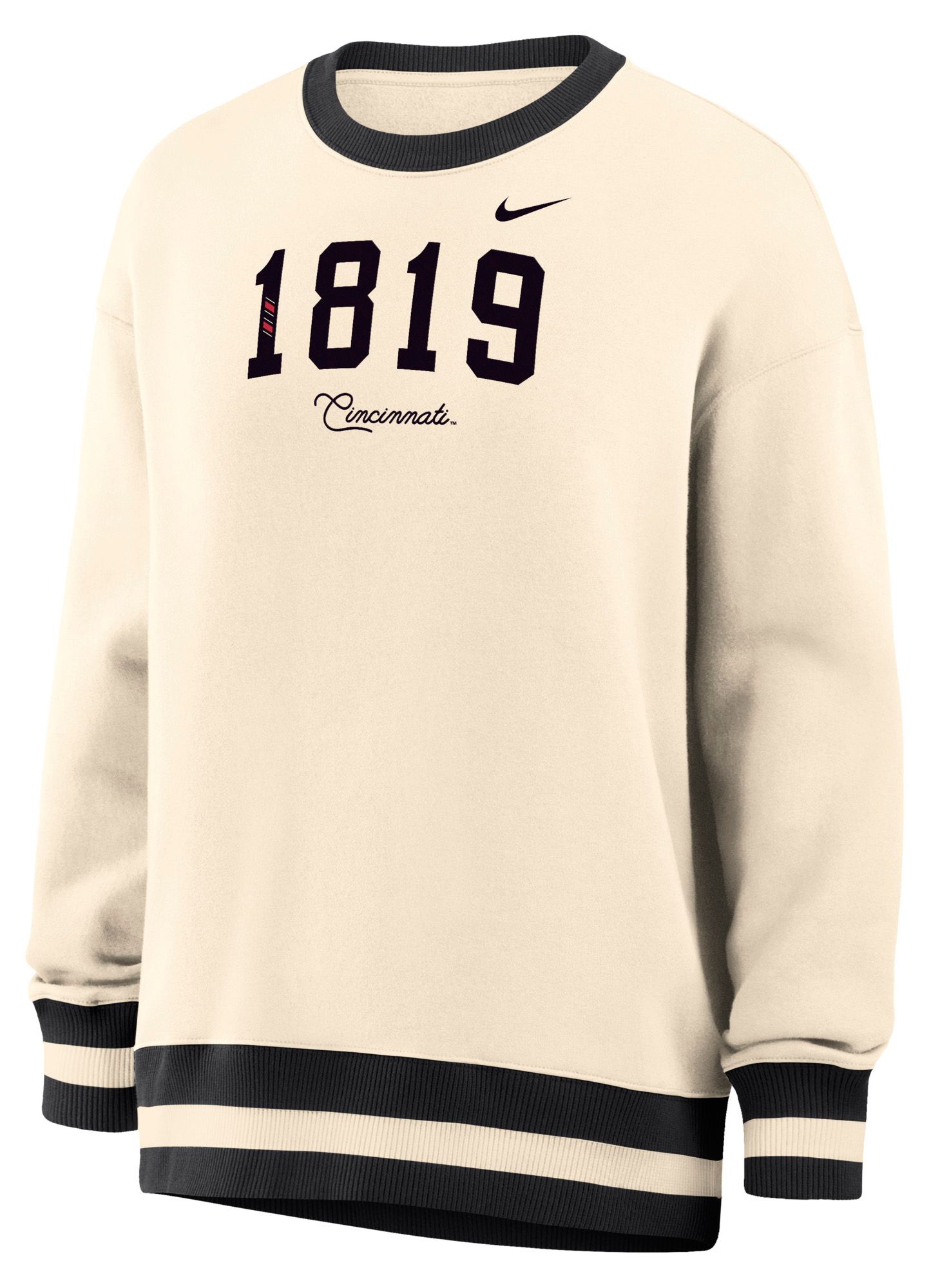 Nike Women's Cincinnati Bearcats White Phoenix Crewneck Sweatshirt