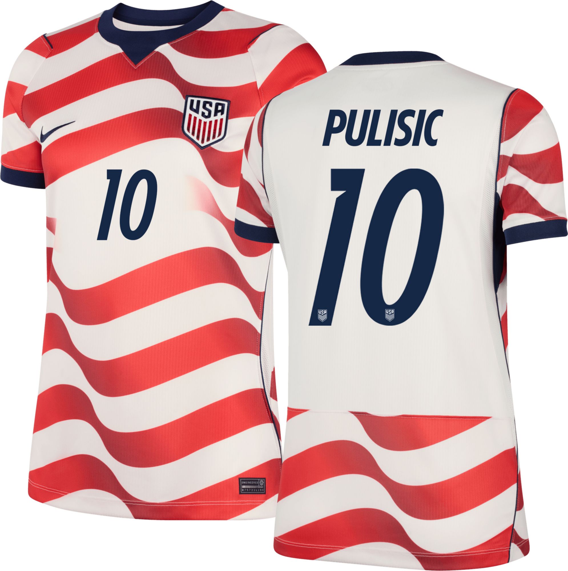 Nike Women's USMNT Christian Pulisic #10 2026 Home Replica Jersey