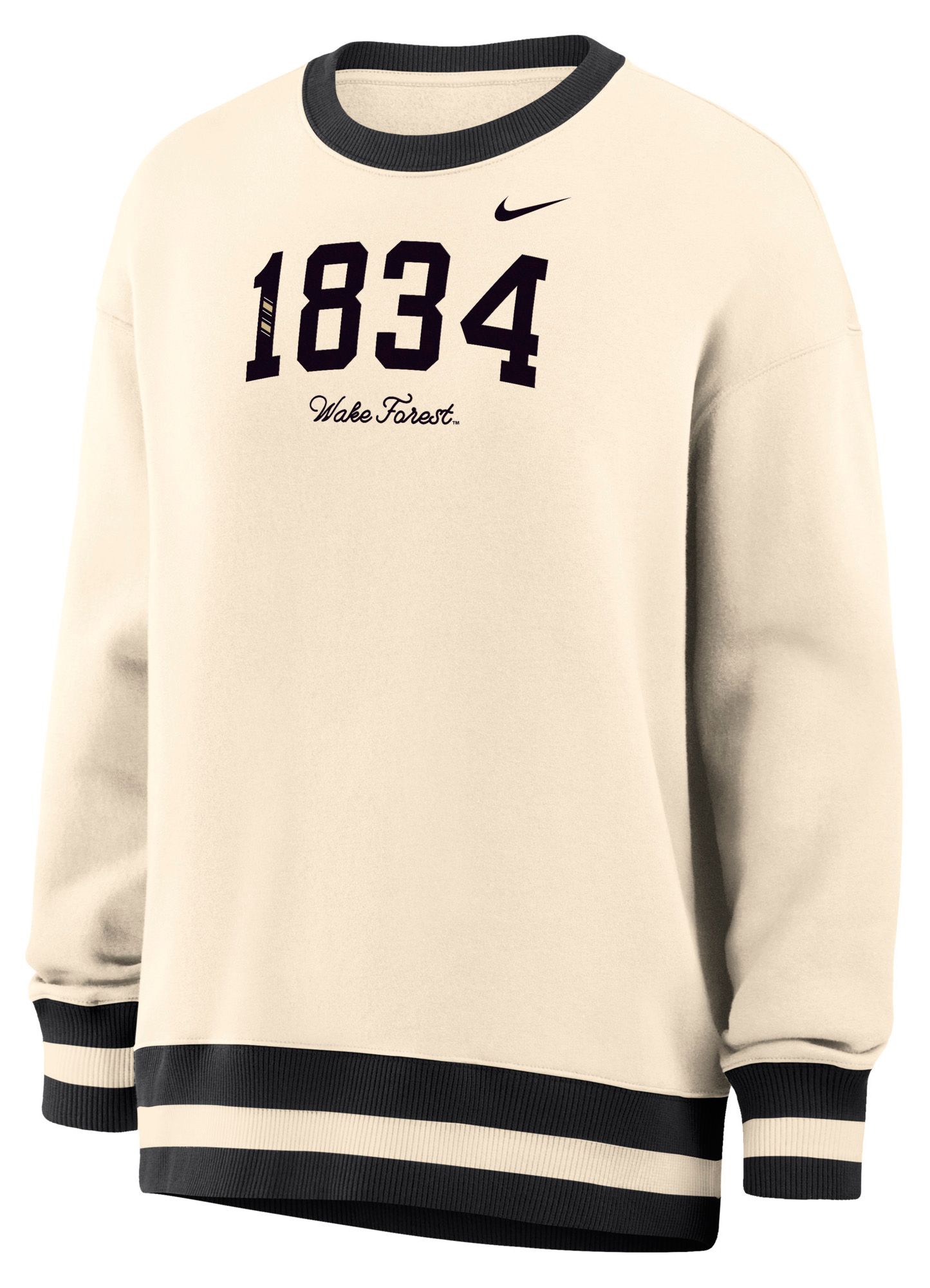 Nike Women's Wake Forest Demon Deacons White Phoenix Oversized