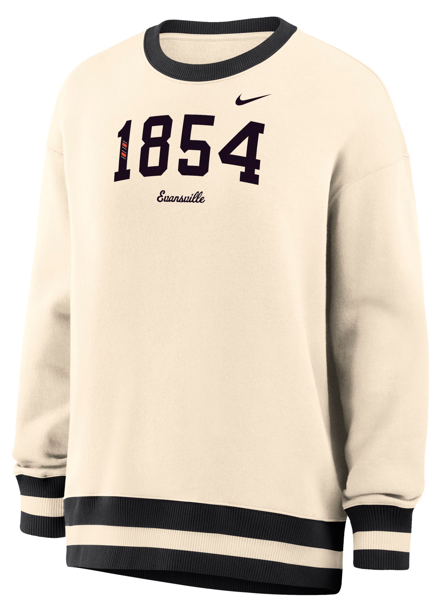 Nike Women's Evansville Purple Aces White Phoenix Crewneck