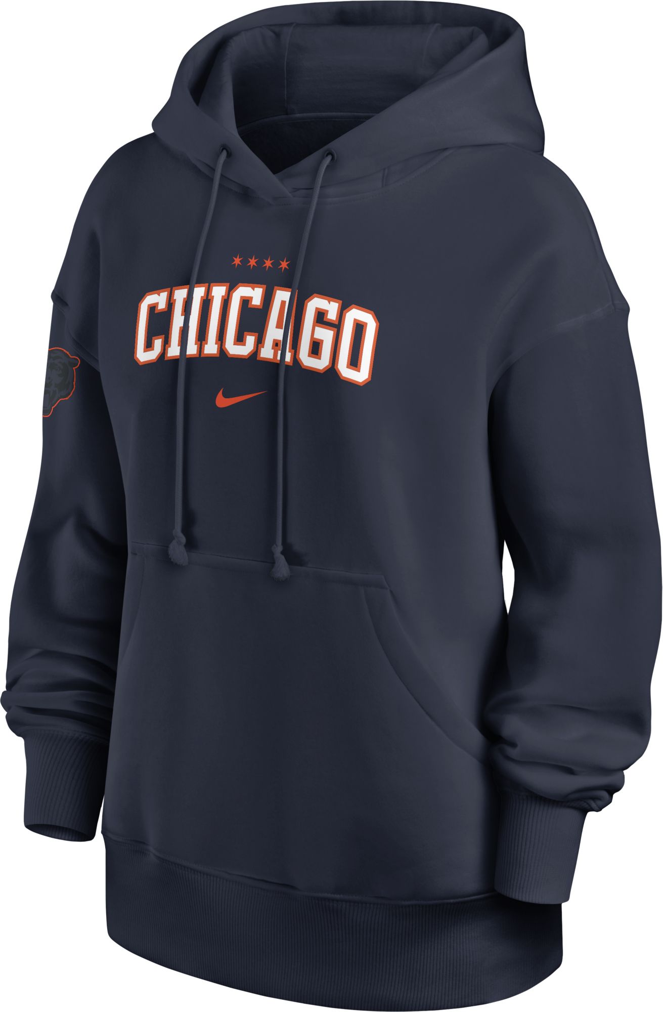 USA購入 ナイキ製 NFL【Chicago Bears】パーカーUS Sサイズ Nike Women's Chicago Bears NFL Rivalries Phoenix Hoodie | Dick's