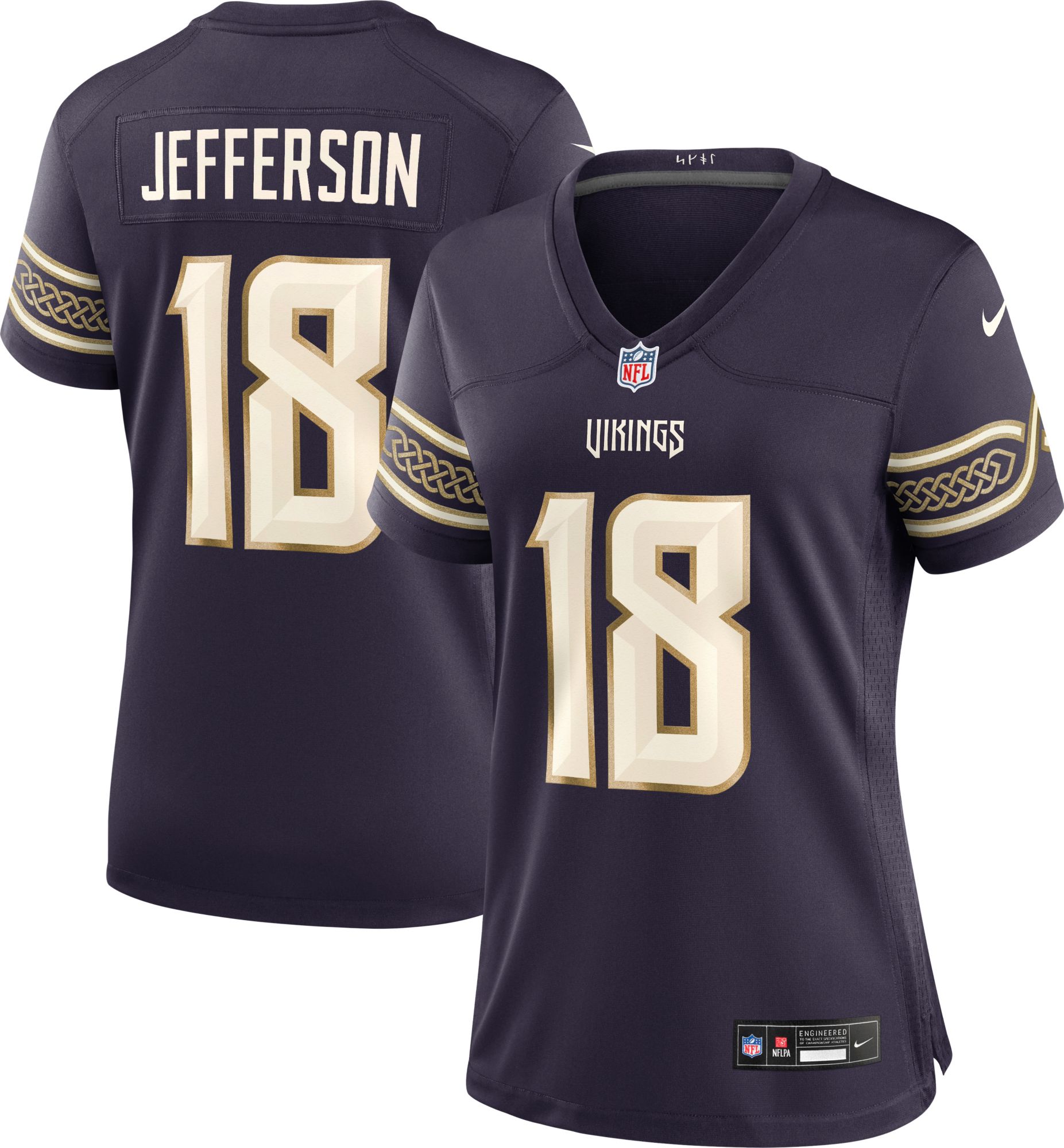 Nike Women's Minnesota Vikings Justin Jefferson NFL Rivalries Game