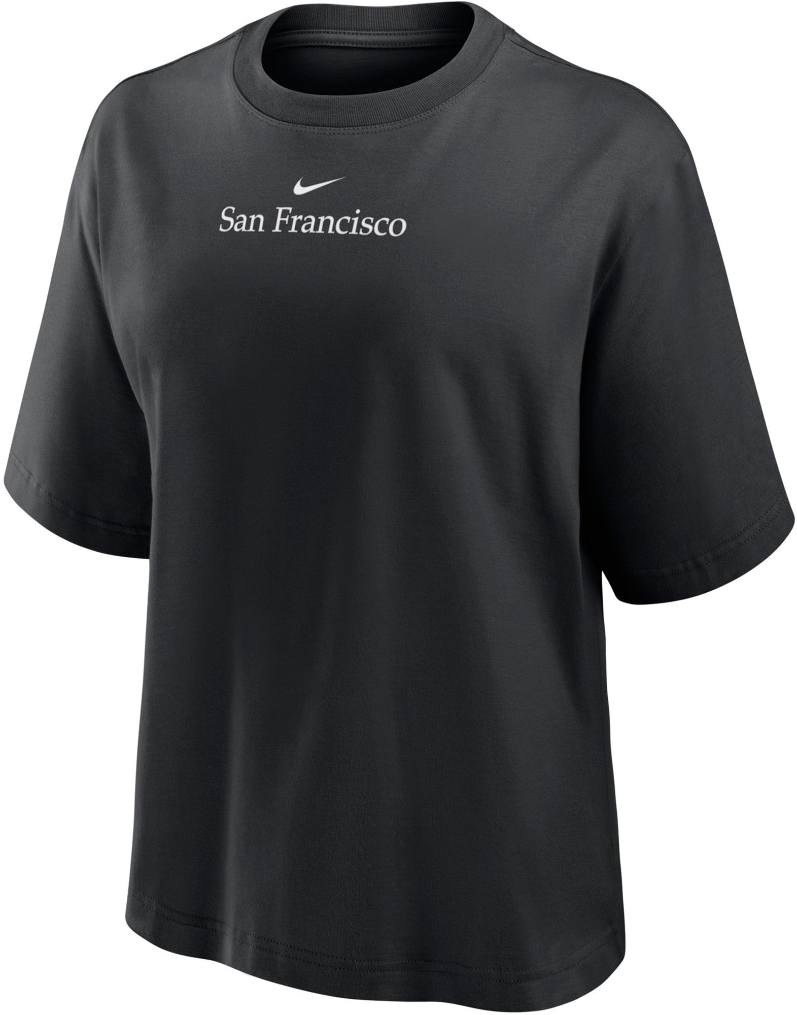 Nike Women's San Francisco Black City Boxy T-Shirt | Dick's