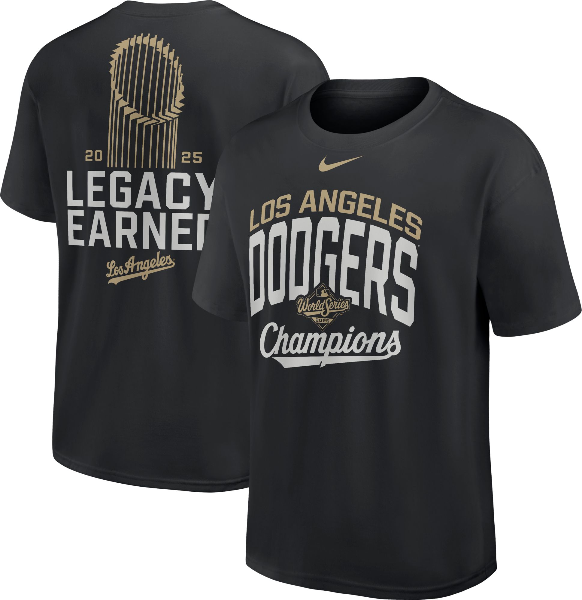 Nike Men's Los Angeles Dodgers 2026 Gold Collection Logo T-Shirt