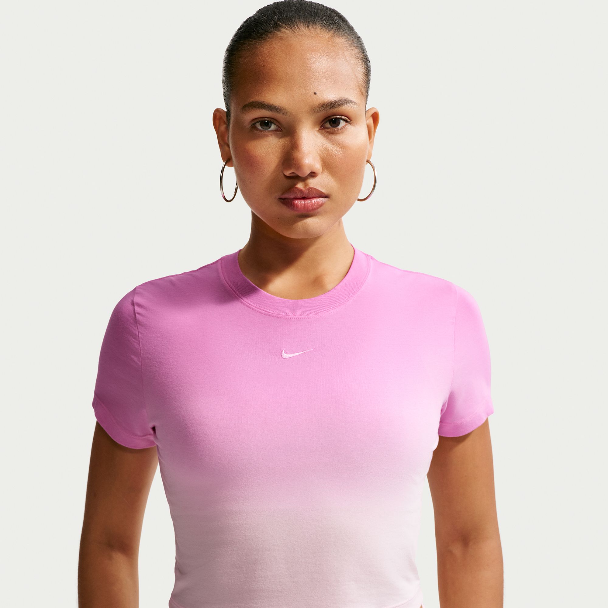 Nike Women's Sportswear Chill Knit Slim Cropped T-Shirt | Dick's