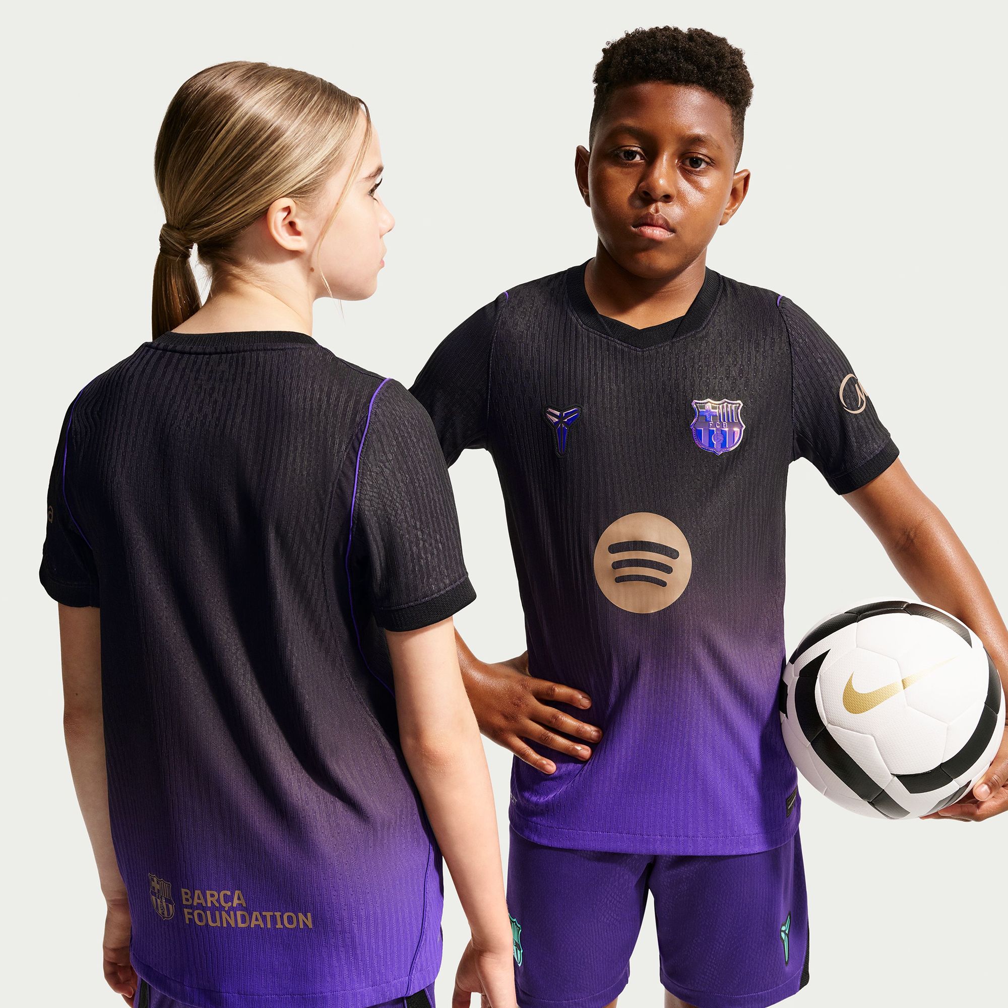 Nike Youth FC Barcelona x Kobe 2026 Away Authentic Jersey | Dick's