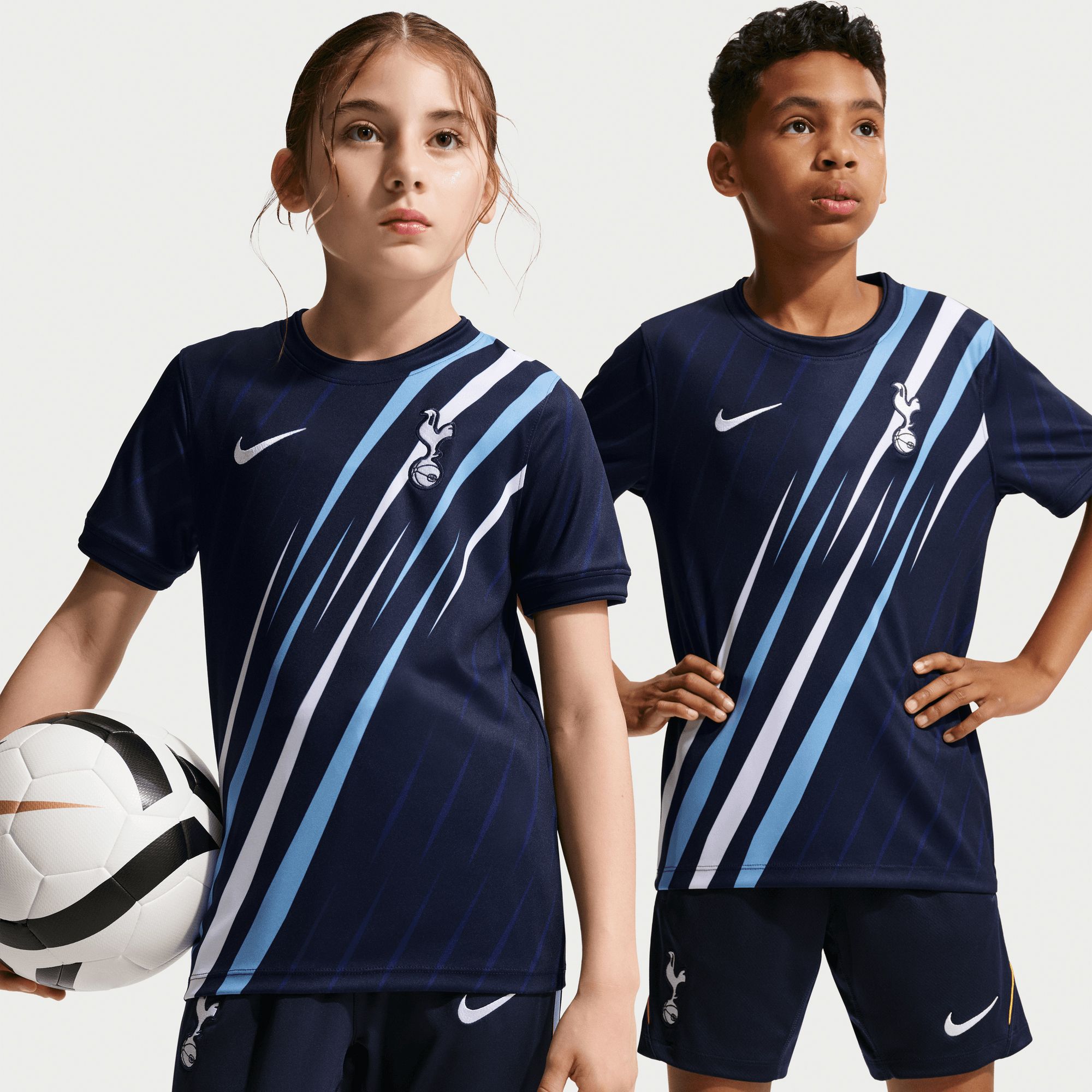 Nike Youth Tottenham Hotspur Navy 2026 Home Prematch Jersey