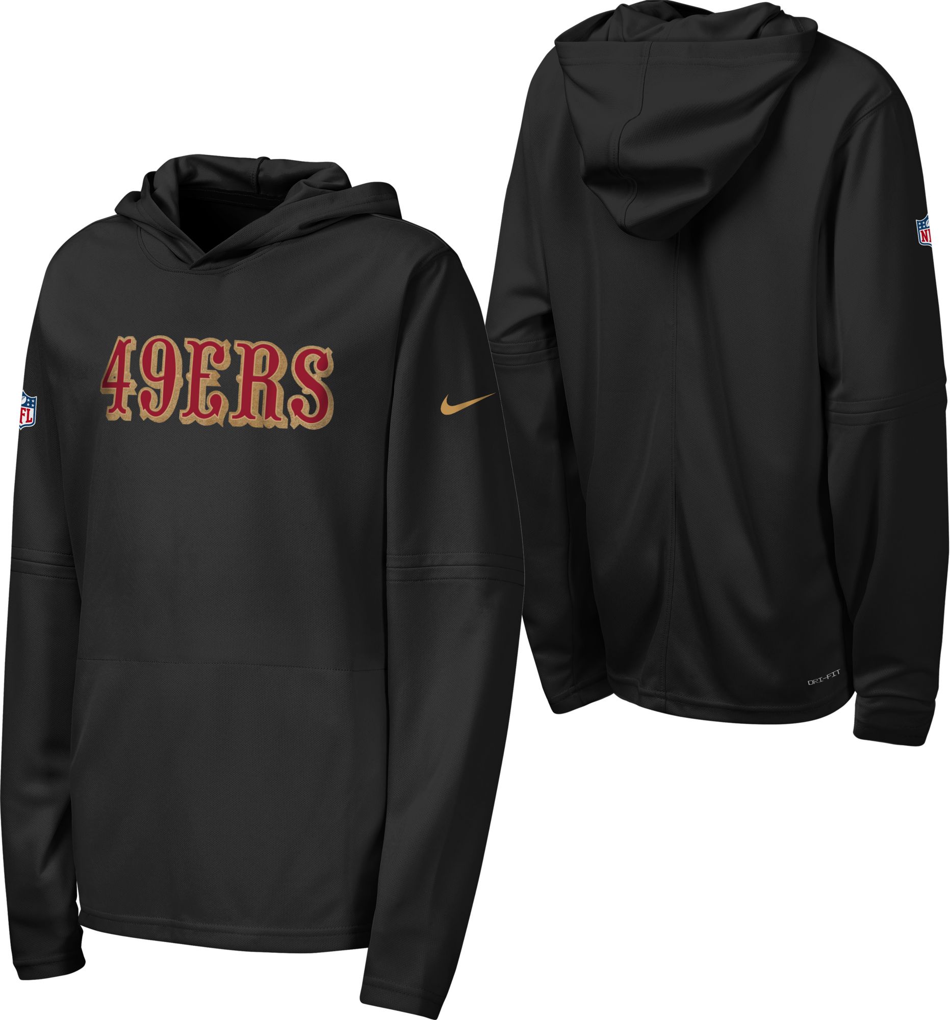 NFL 49ers ジョージ・キトル NIKE レプリカジャージ【MD】 Nike Youth San Francisco 49ers NFL Rivalries Dri-FIT Long Sleeve