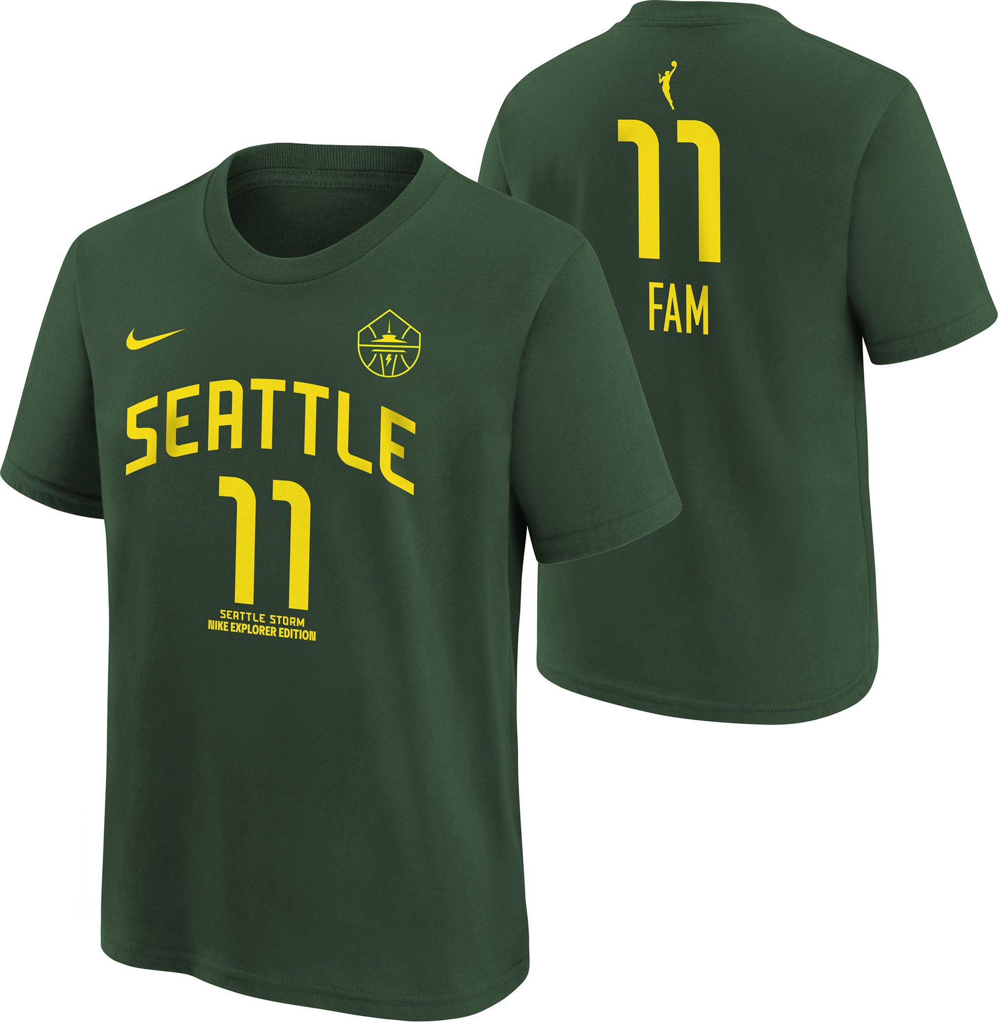 Nike Youth Seattle Storm Green Awa Fam #11 T-Shirt | Dick's