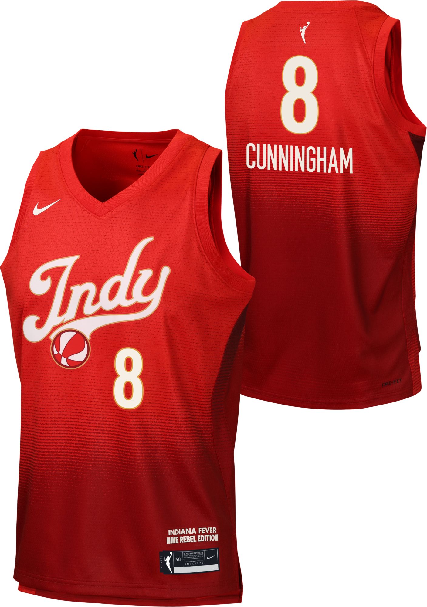 Nike Youth Indiana Fever Sophie Cunningham Rebel Jersey | Dick's