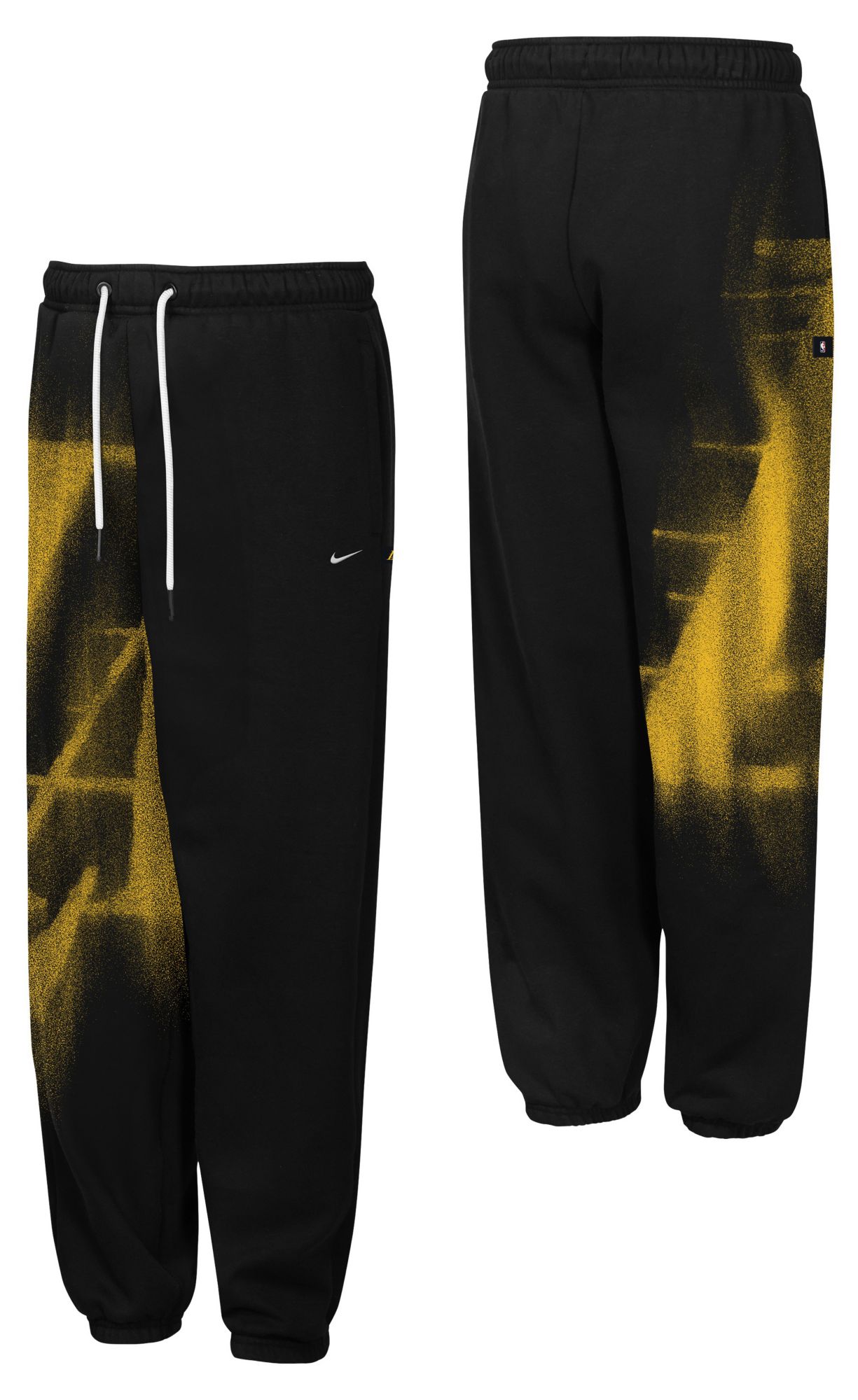 Nike Lakers ジャージ XL 黒/黄色 Nike Youth Los Angeles Lakers Worn With Obsession Standard Issue