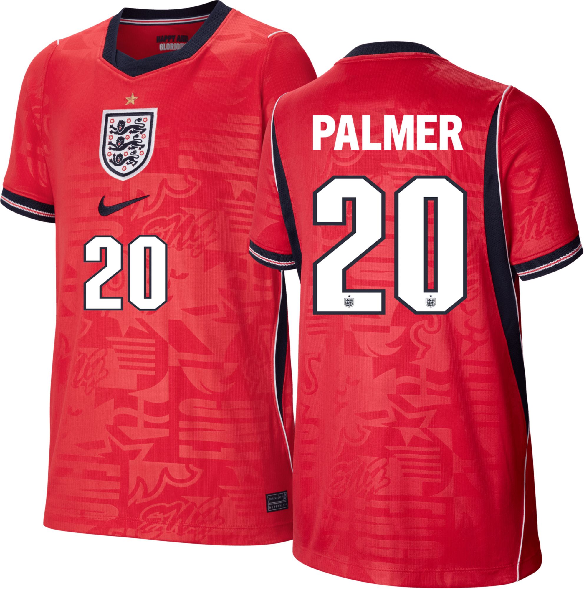Nike Youth England Cole Palmer #20 2026 Away Replica Jersey