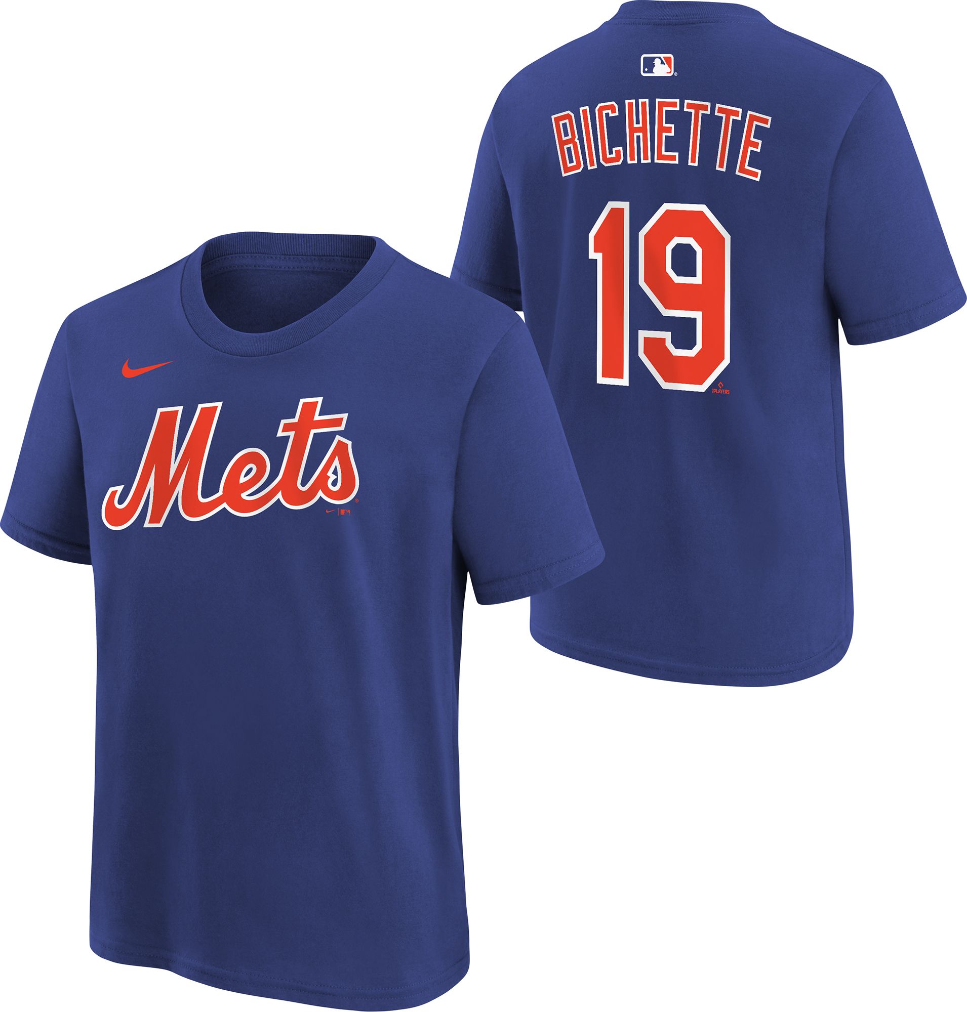 Nike Youth New York Mets Blue Bo Bichette #19 T-Shirt | Dick's