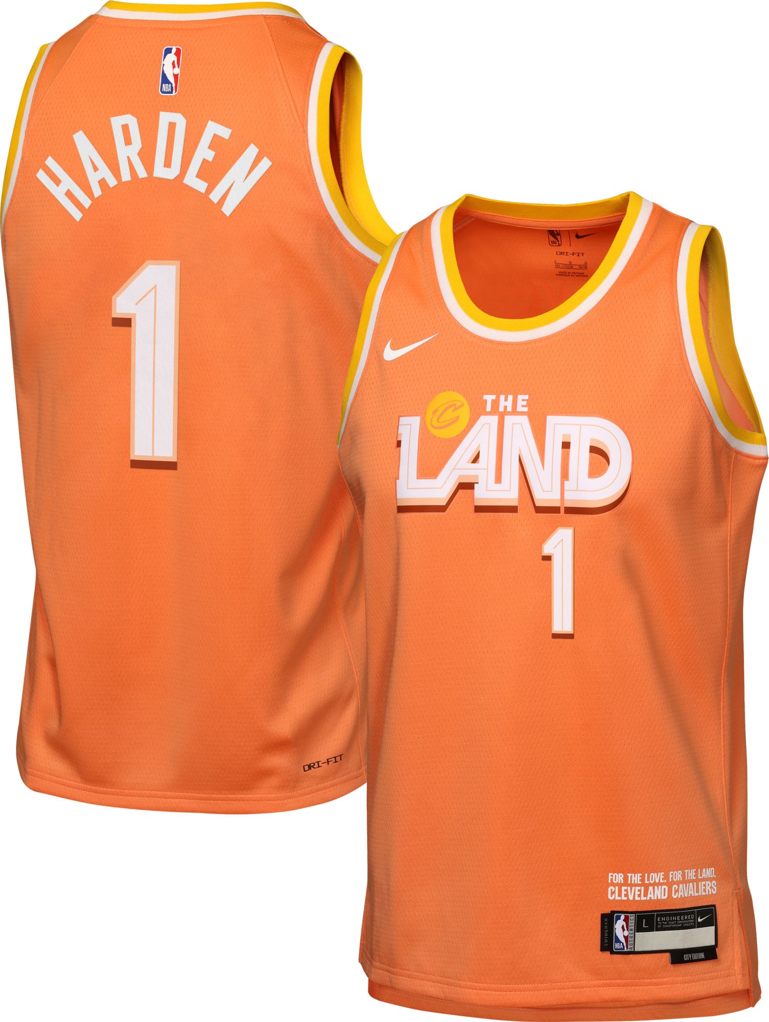 NBA ユニフォーム Nike Youth 2025-26 City Edition Cleveland Cavaliers James Harden