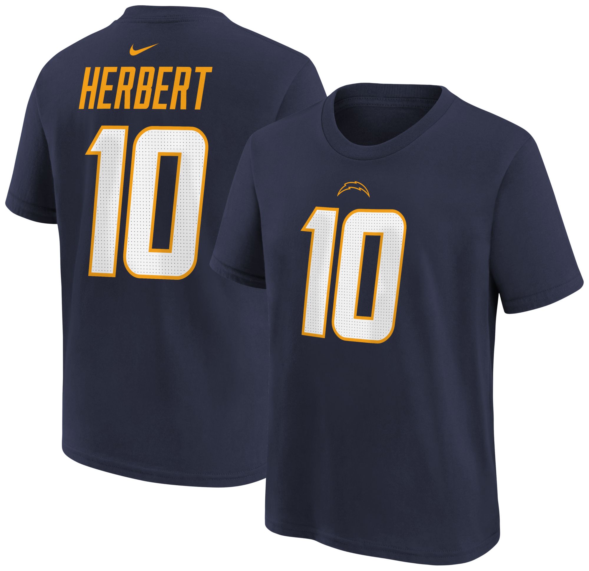 Nike Youth Los Angeles Chargers Navy T-Shirt | Dick's Sporting Goods